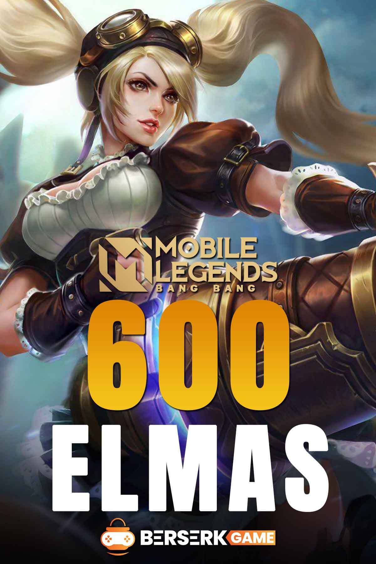 BERSERKGAME Mobile Legends Bang Bang 600 Elmas