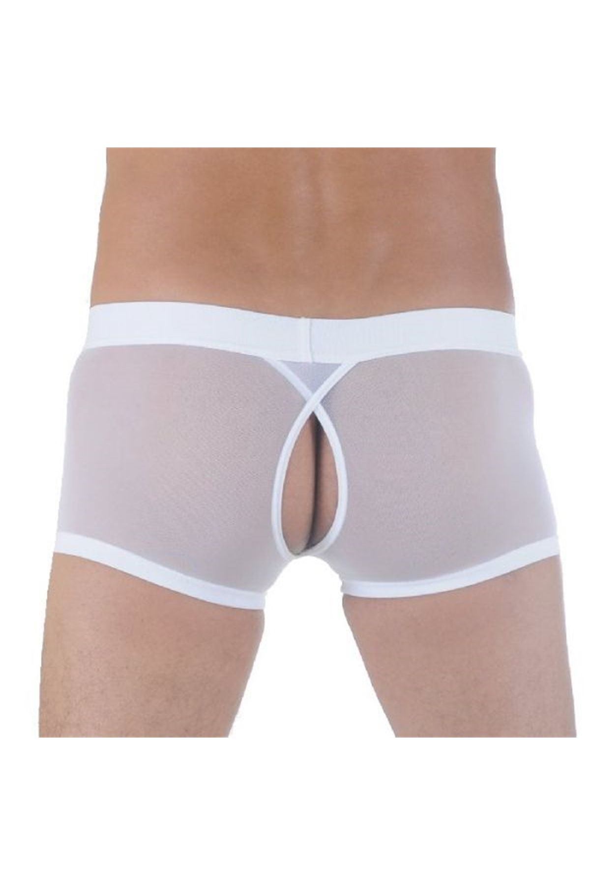 MONFERE Br291122 Transparan Arkası Açık Mini Boxer