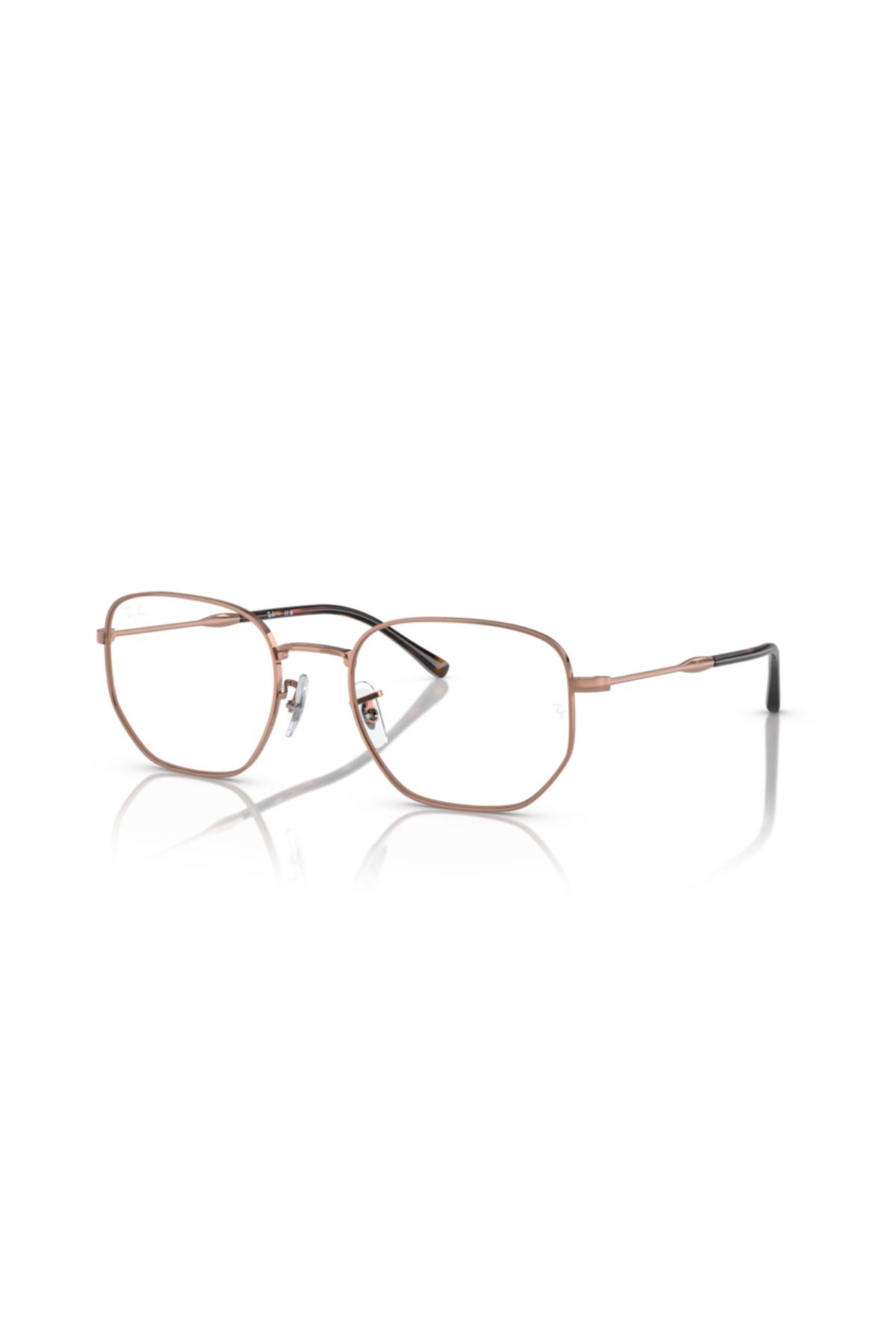 Ray-Ban-Ray Ban Vista Unisex Irregular Eyeglasses- Rb 6496 - Lense Size:51mm - Rose Gold 1