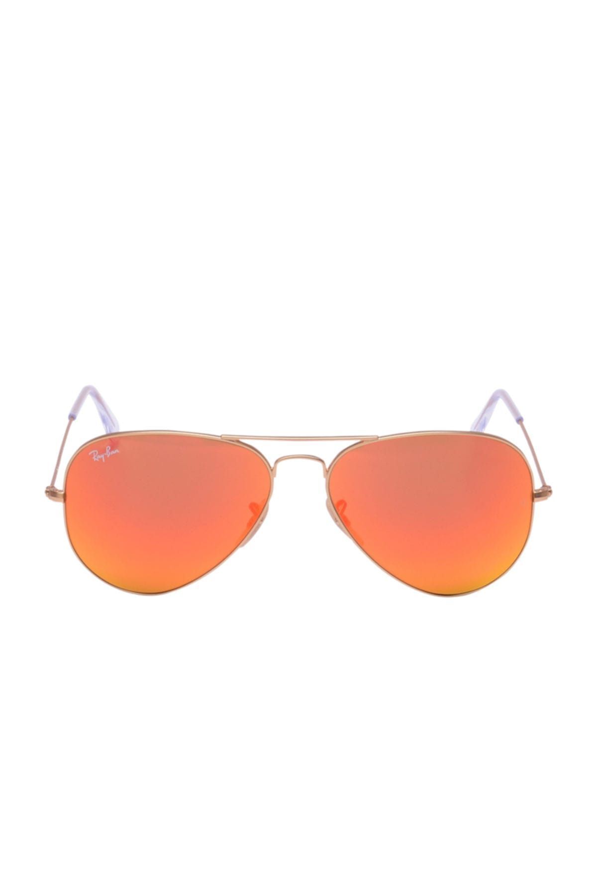 Ray-Ban-Ray Ban Unisex Pilot Sunglasses- Rb 3025 - Lense Size:58mm - Matte Arista 1