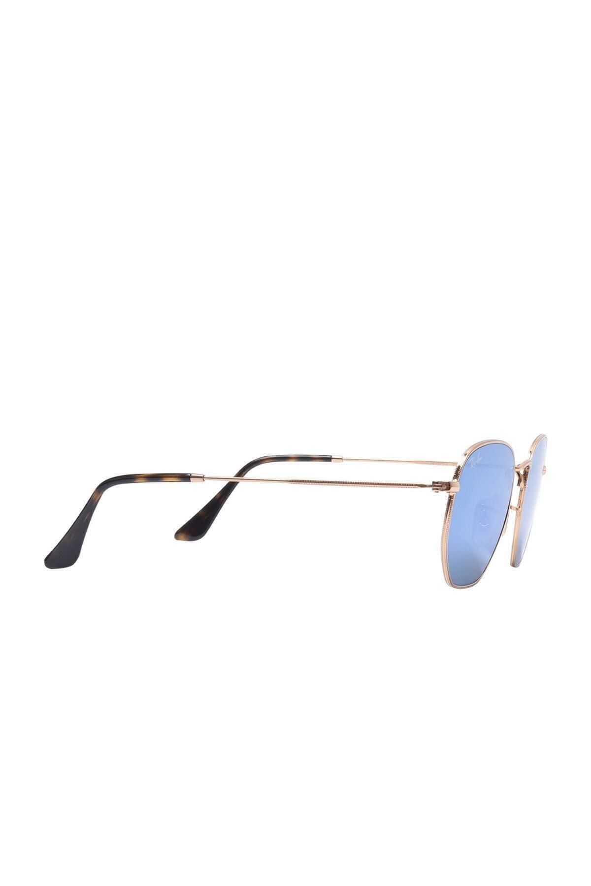 Ray-Ban-نظارات شمسية راي بان للجنسين بتصميم سداسي غير منتظم - RB 3548N - مقاس العدسة: 51 مم - أريستا 3