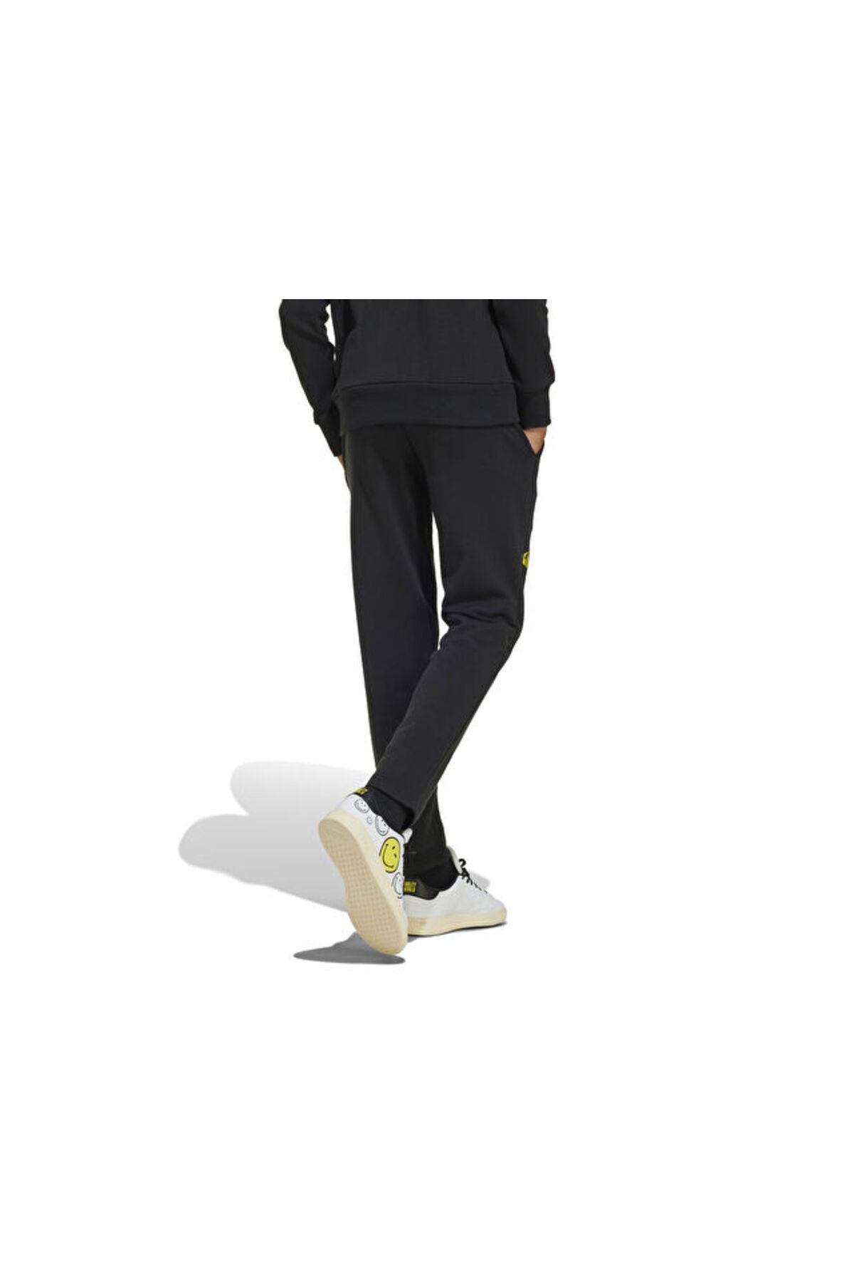 adidas-Ανδρικό casual αθλητικό παντελόνι J Smi Pant JJ3073 Μαύρο 2
