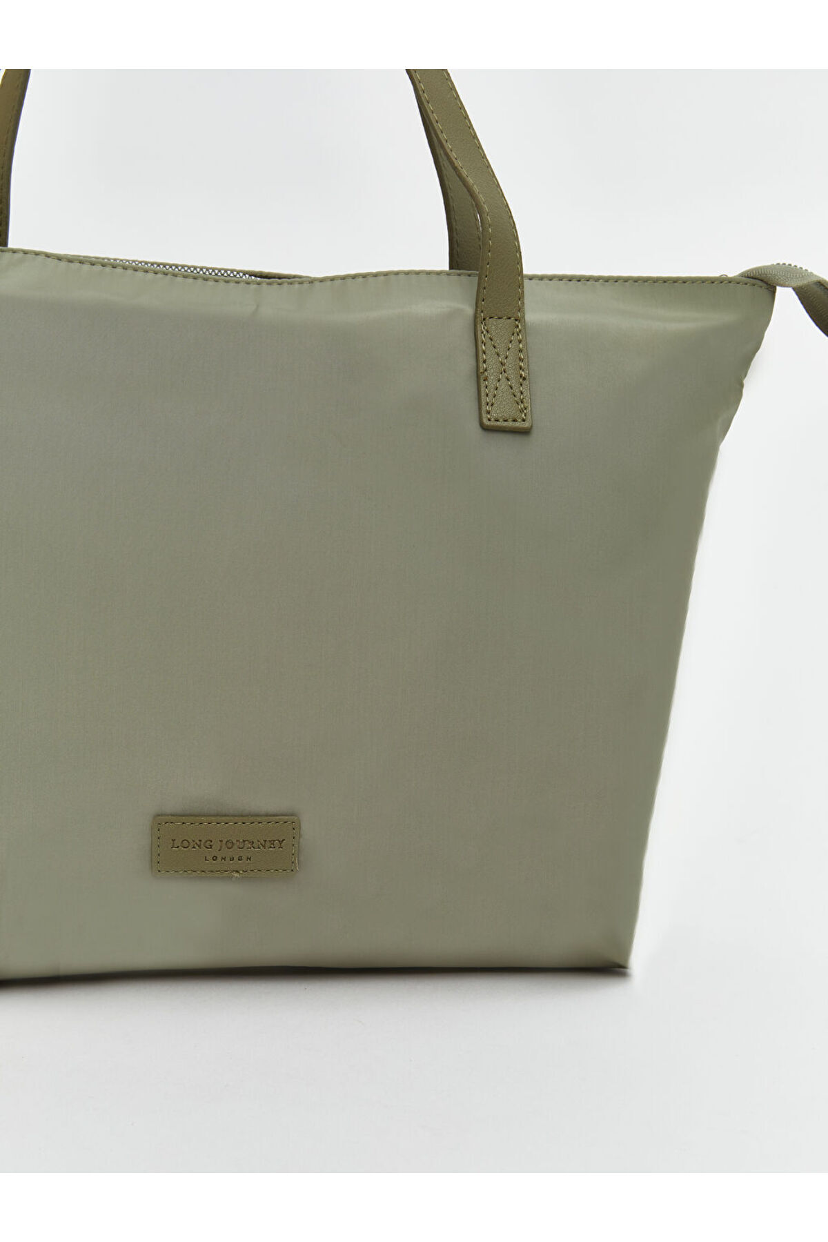 LC Waikiki-Lcw Accessories Khaki Leather Look Women's Shoulder Bag 2