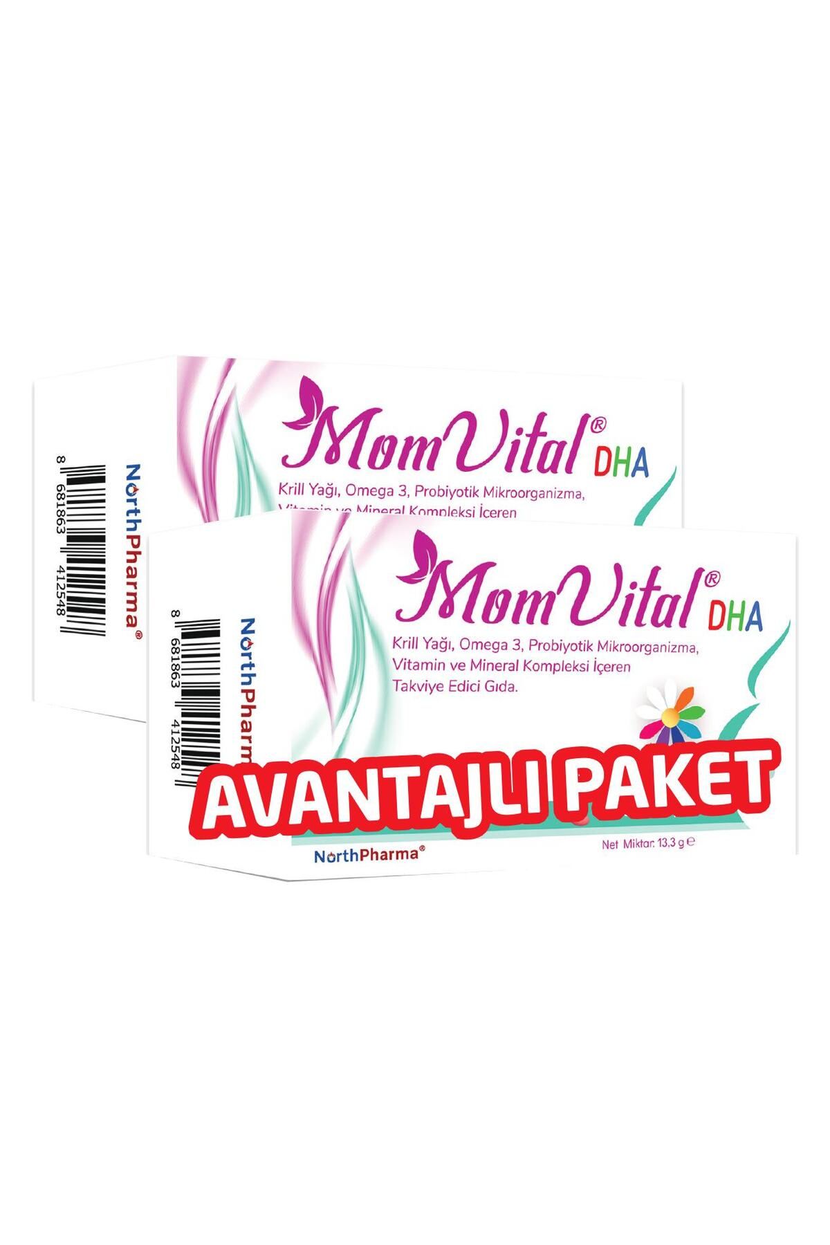 North Pharma MOMVİTAL DHA SOFTGEL 30KAPSÜL