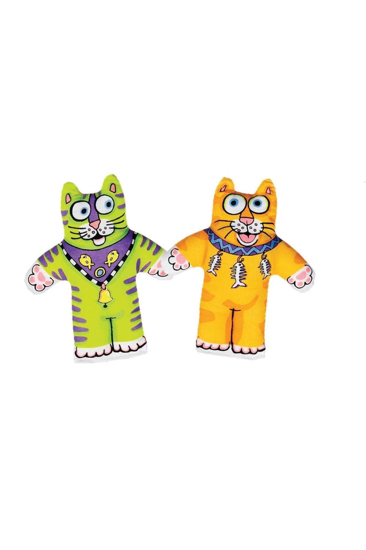 Fat Cat Kitten Little Kedi Otlu Peluş Oyuncak