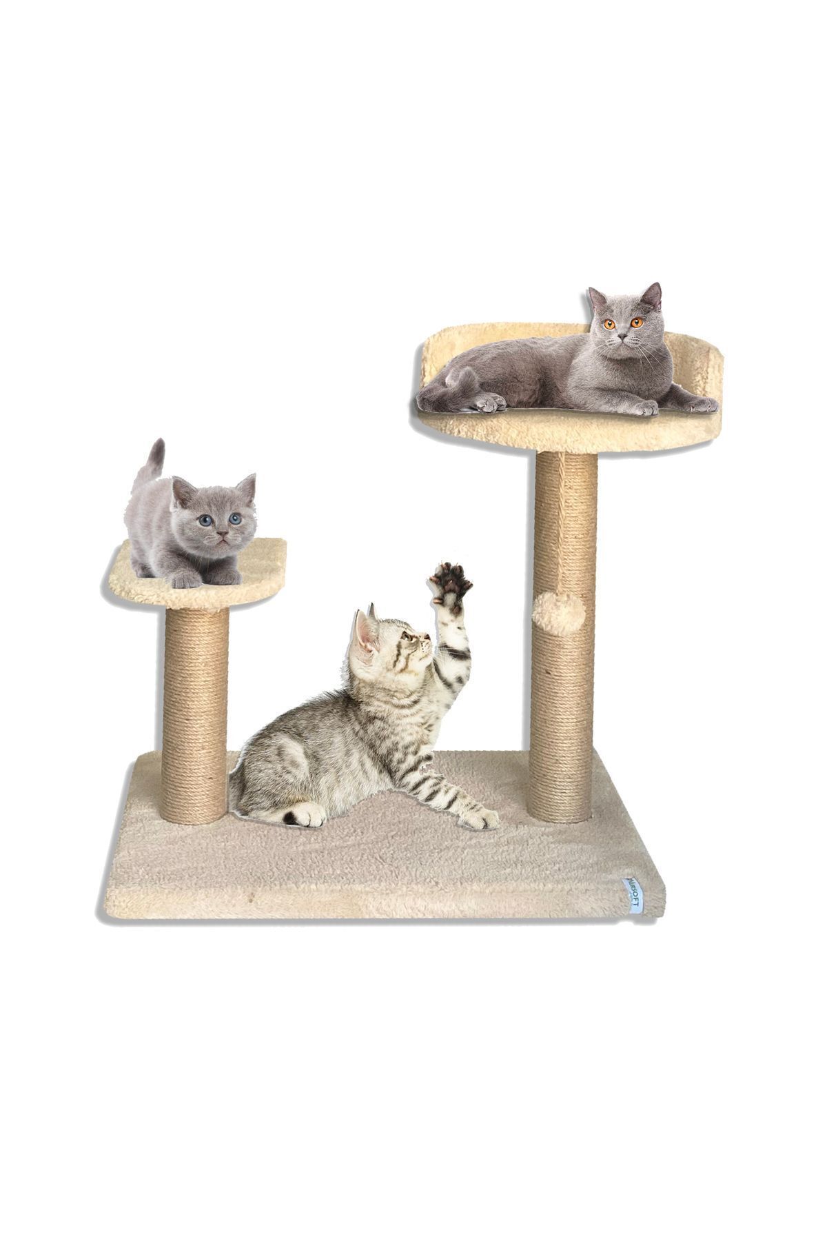Nursoft-Paw Tree Cat - Scratching and Resting Area 2