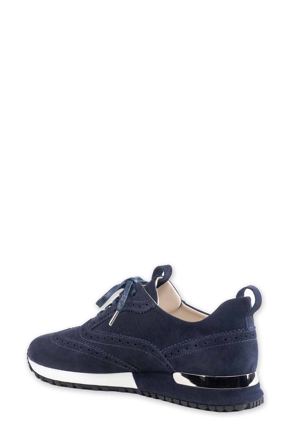 DOKA-Unisex Sneakers 1421709 Suede Navy Blue 3