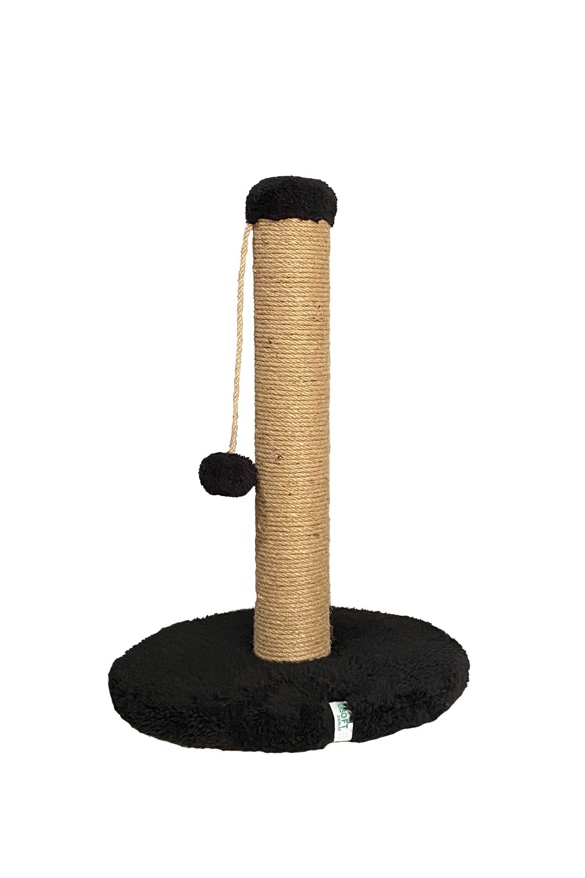 Nursoft-52 cm Cat Scratching Post - Round and Pompom Cat Scratching Post 2