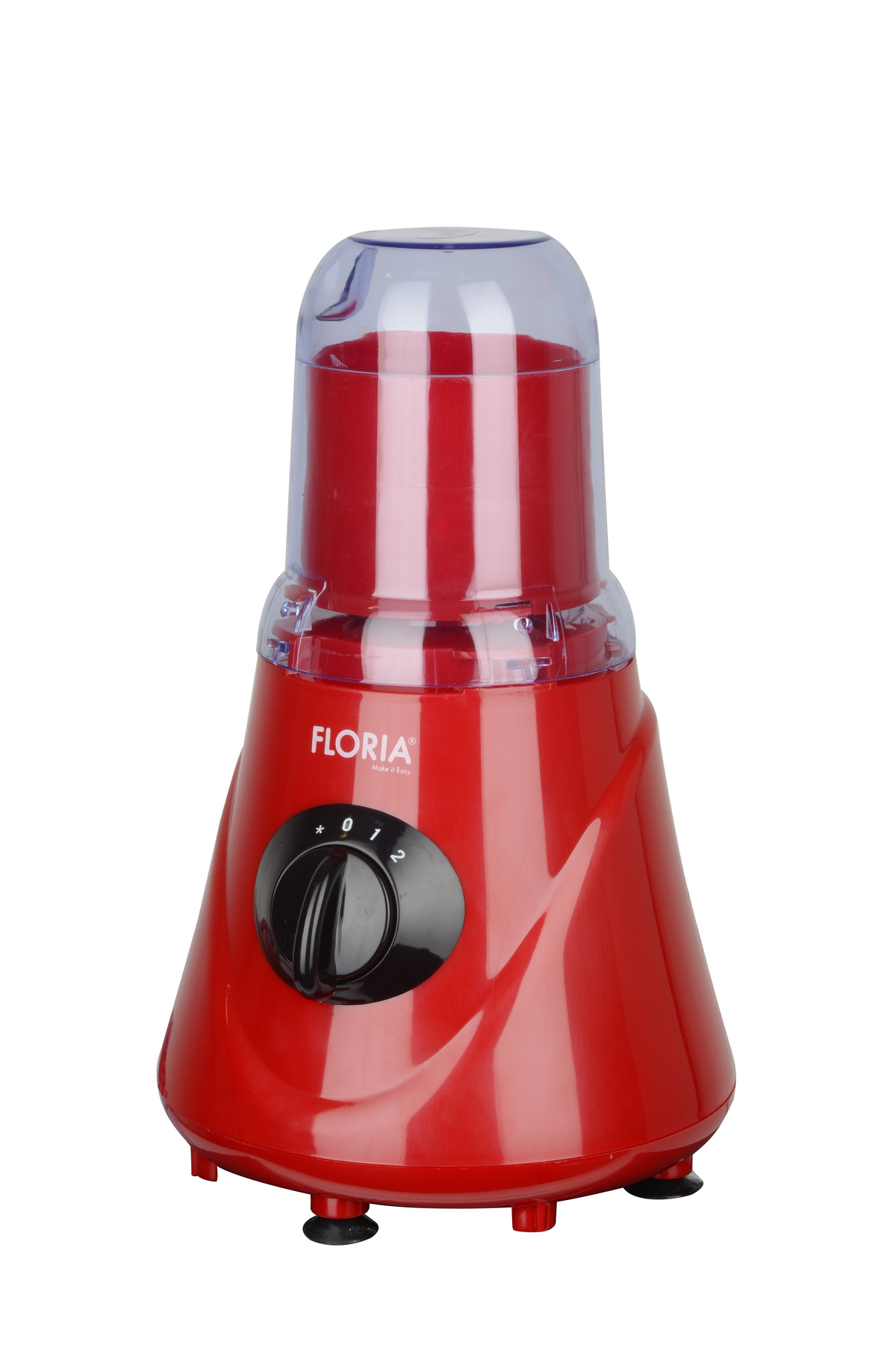 Floria-Blendere electric Floria ZLN-7917 Rosu, putere 300 W,capacitate 1.6L, 5
