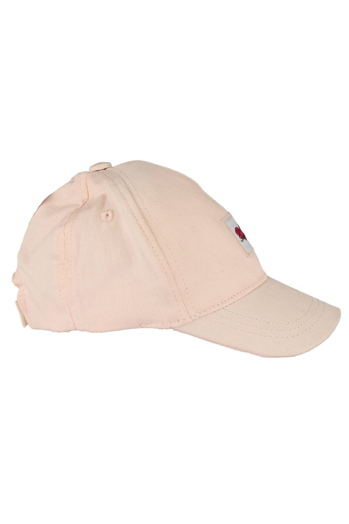bebegen-Girl's Powder Heart Embroidered Hat 1-3 Years 4