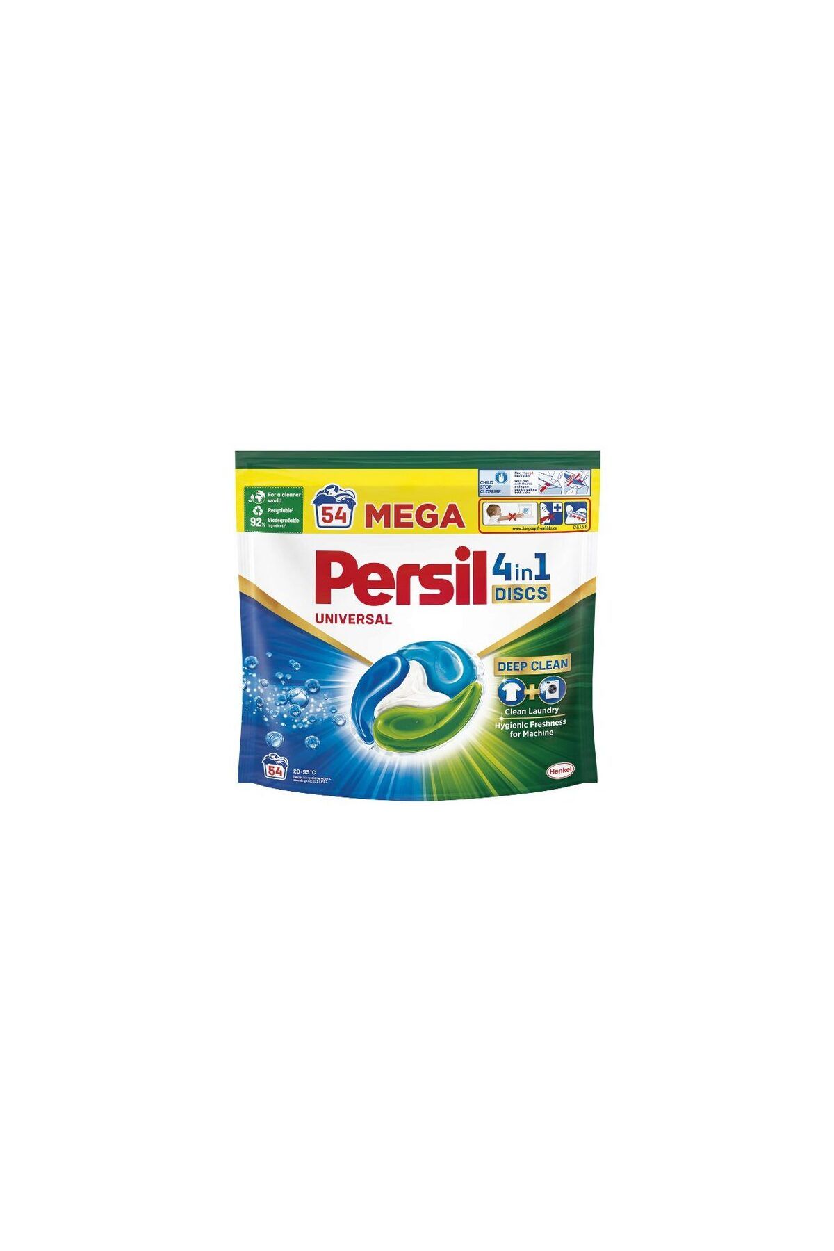 Persil Detergent De Rufe Capsule Discs Universal, 54 Spalari - Mărime unică