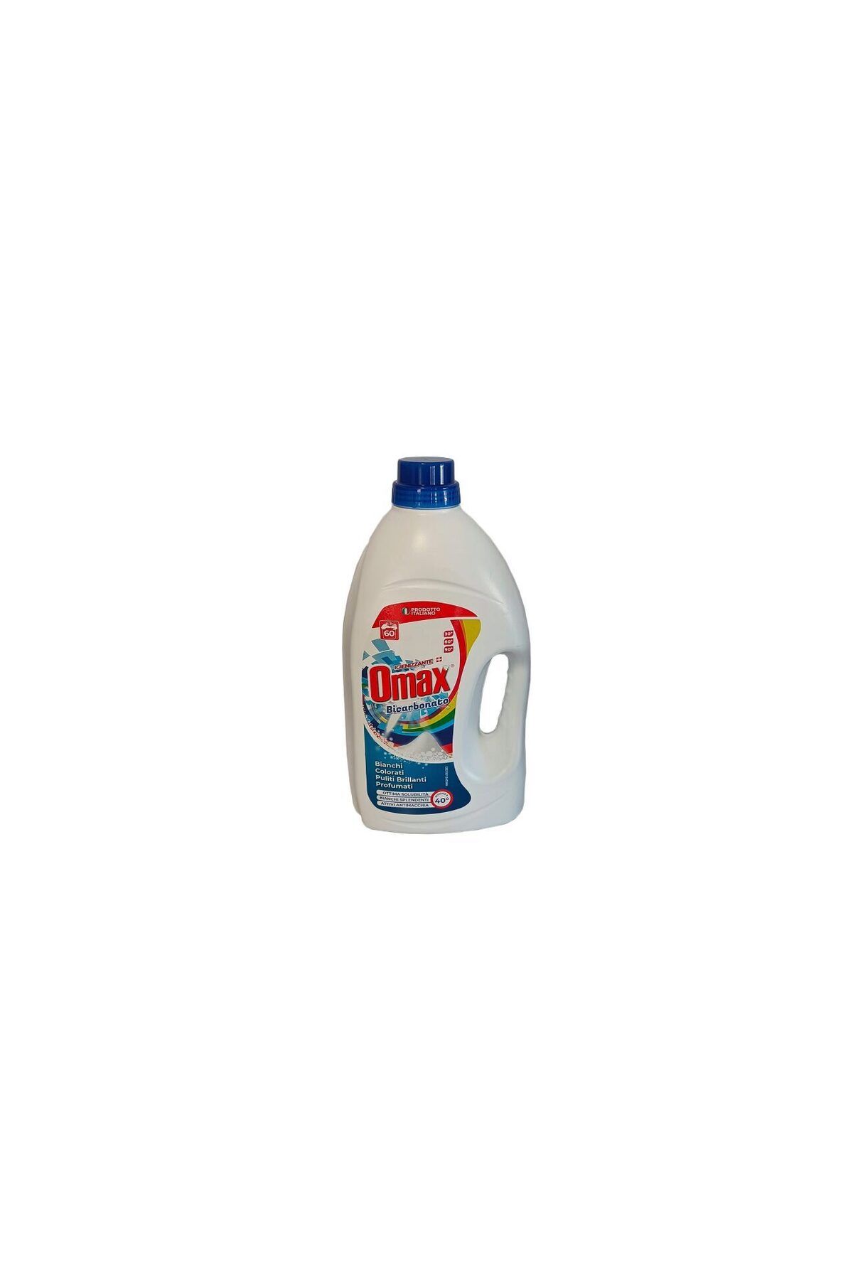 Omax Detergent Lichid Rufe Bicarbonato , 3l , 60 Spalari - One Size