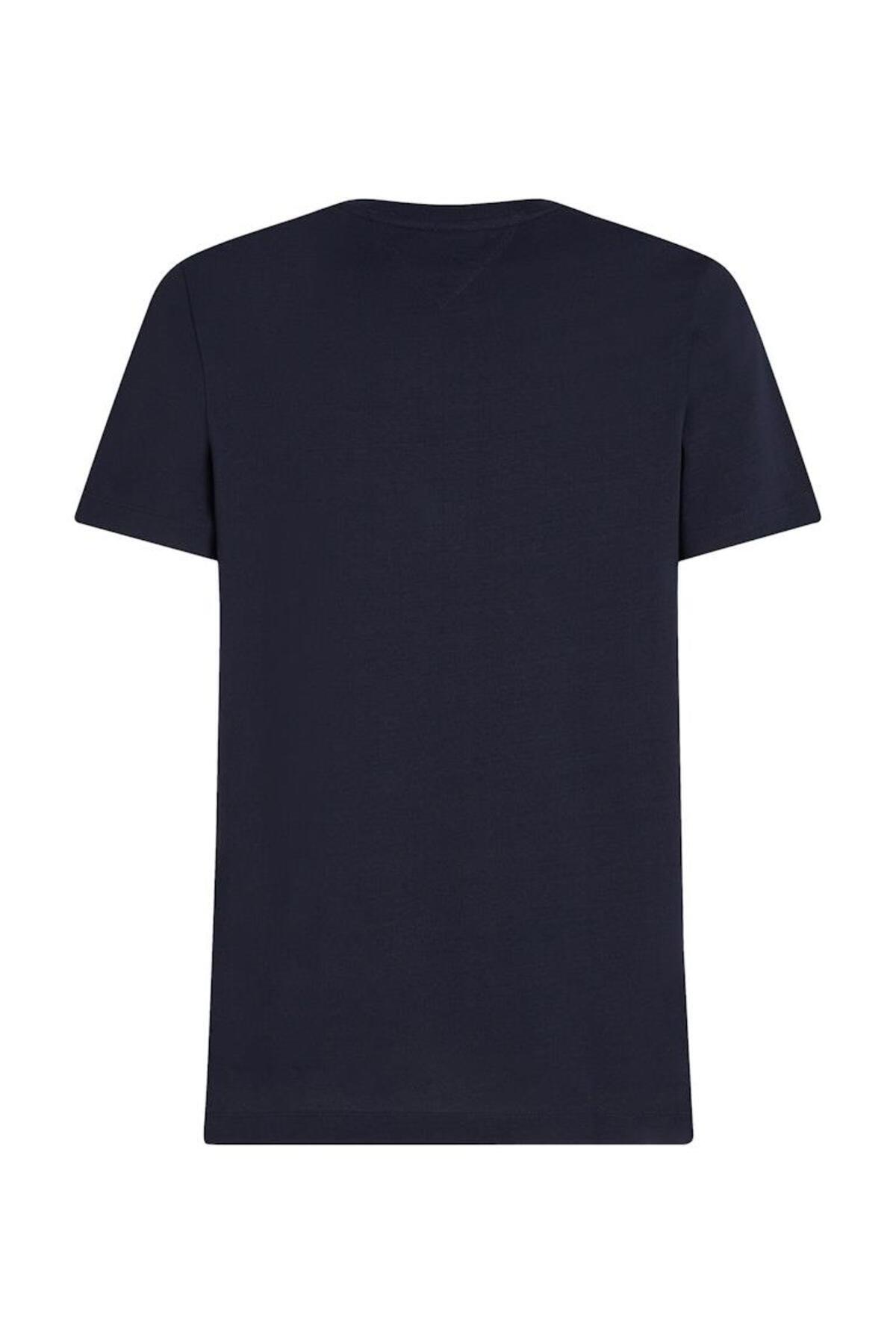تی شرت مردانه هندسی آستین استاندارد | تامی هیلفیگر Tommy Hilfiger MW0MW38612DW5 - تصویر 6