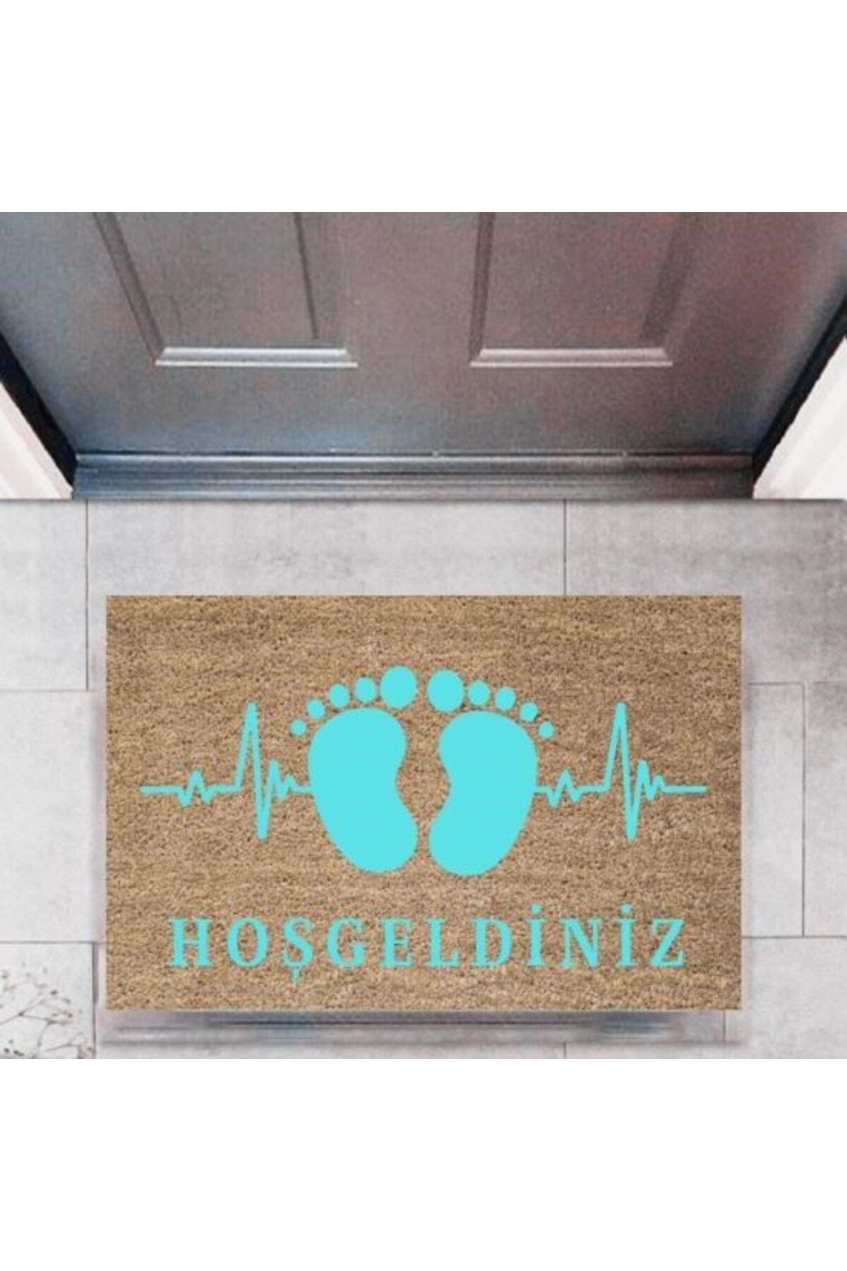 Tahtakale Toptancısı Kapı Önü Paspası Dekoratif Dijital Baskı AyaklarP-2752