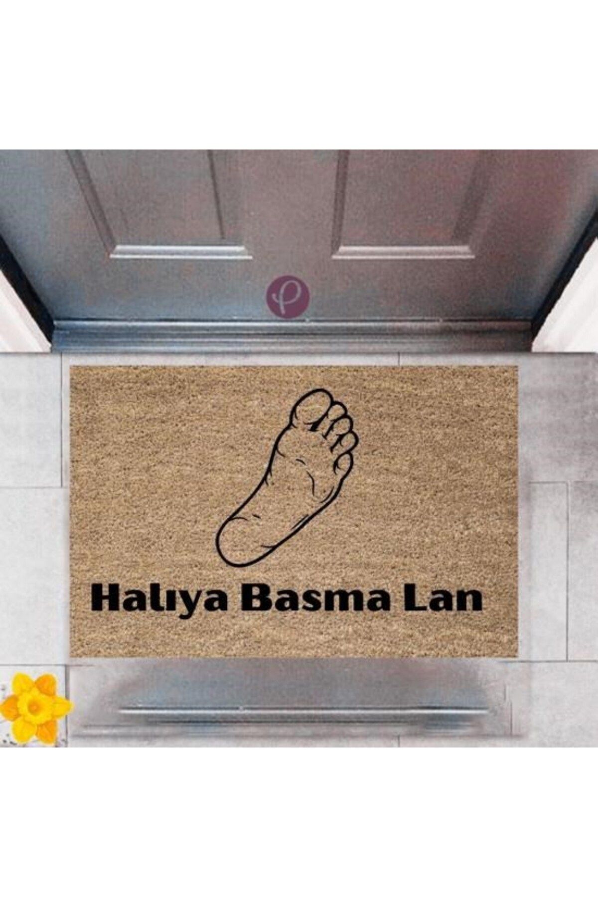 Tahtakale Toptancısı Kapı Önü Paspası Dekoratif Dijital Baskı Halıya Basma Lan P-2382
