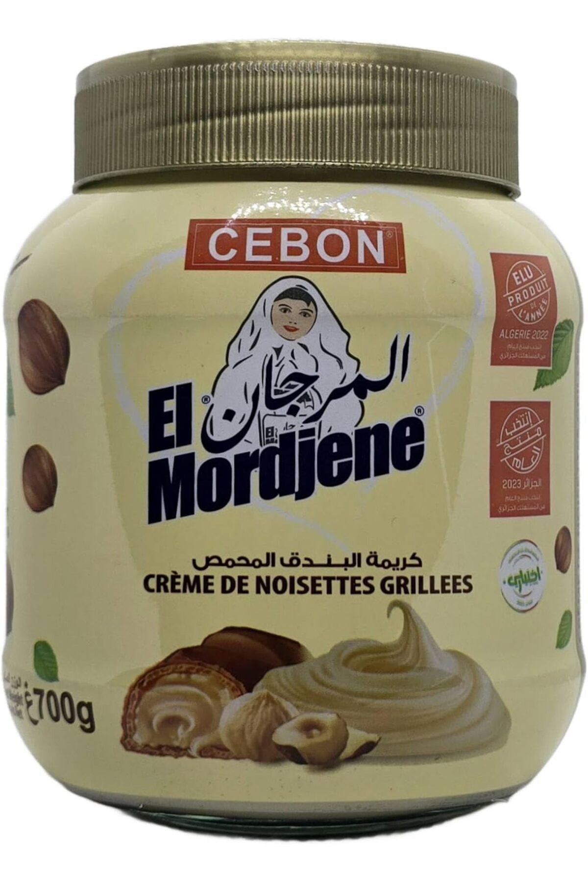 AILE MARKET Kavrulmuş Fındık Kreması El Mordjene 700g