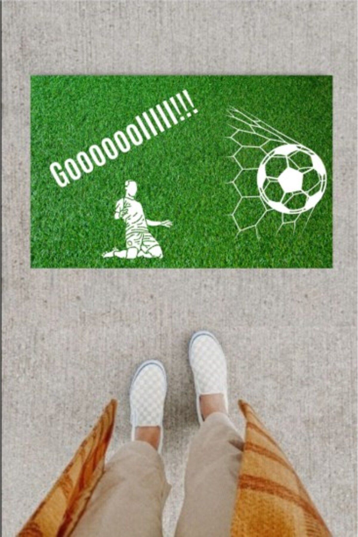 Tahtakale Toptancısı Kapı Önü Paspası Dekoratif Dijital Baskı Goooolllll P-2347
