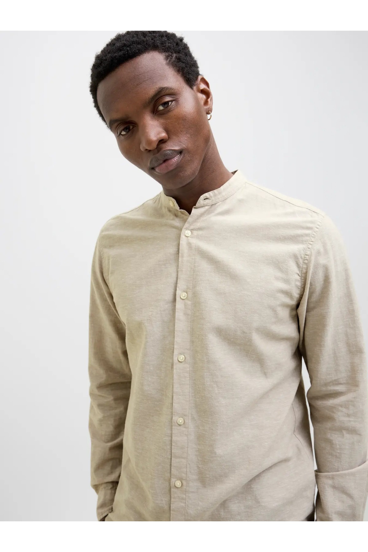 پیراهن مردانه راسته آستین بلند | جک اند جونز Jack & Jones 12268966 - تصویر 6