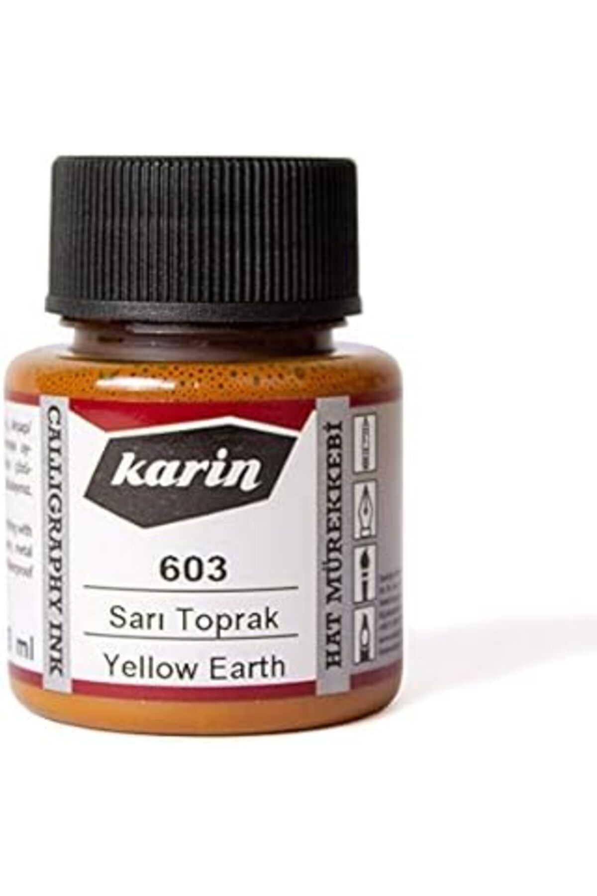 Mu Art Ahşap Karin Hat Mürekkebi 45Ml N:603 Sarı Toprak