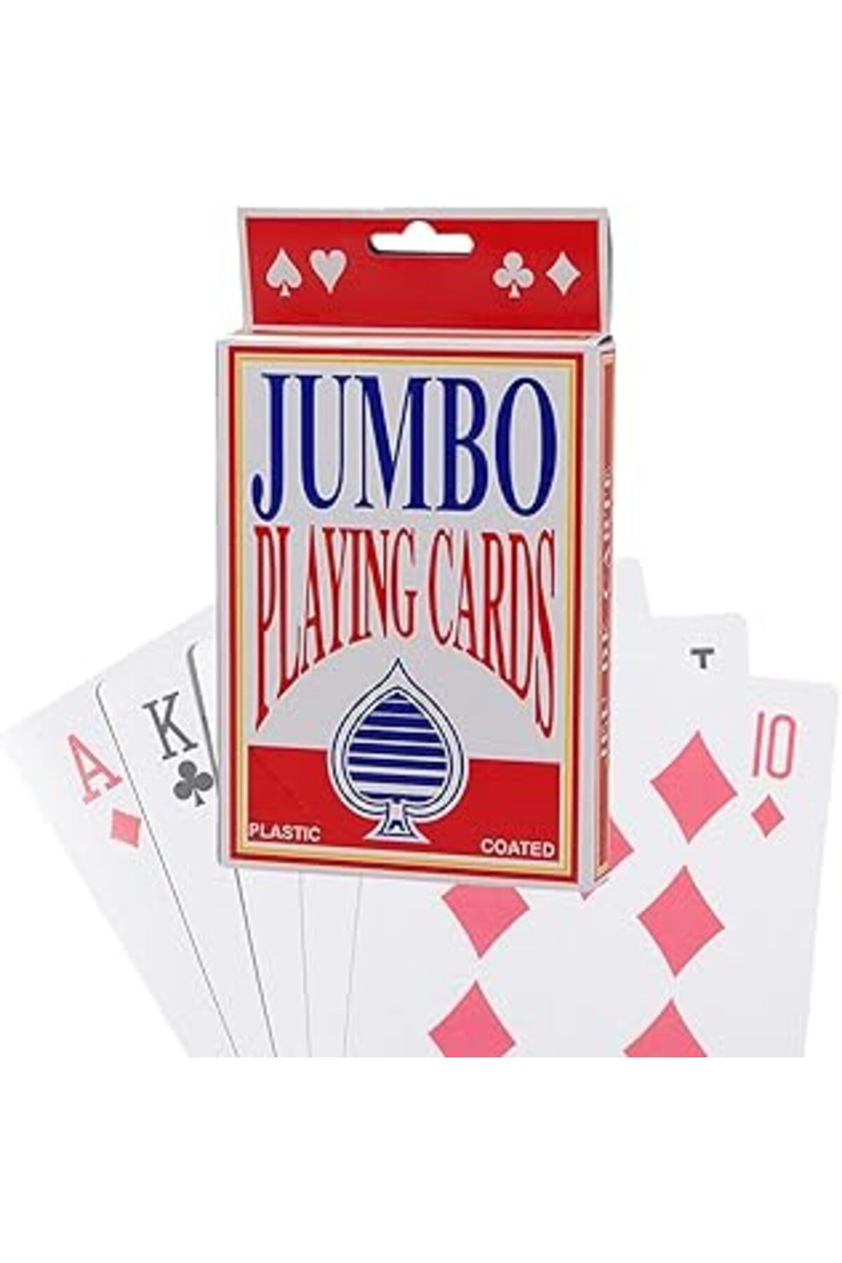 Mu Art Ahşap Giftmoda Jumbo Boy İskambil Oyun Kartı