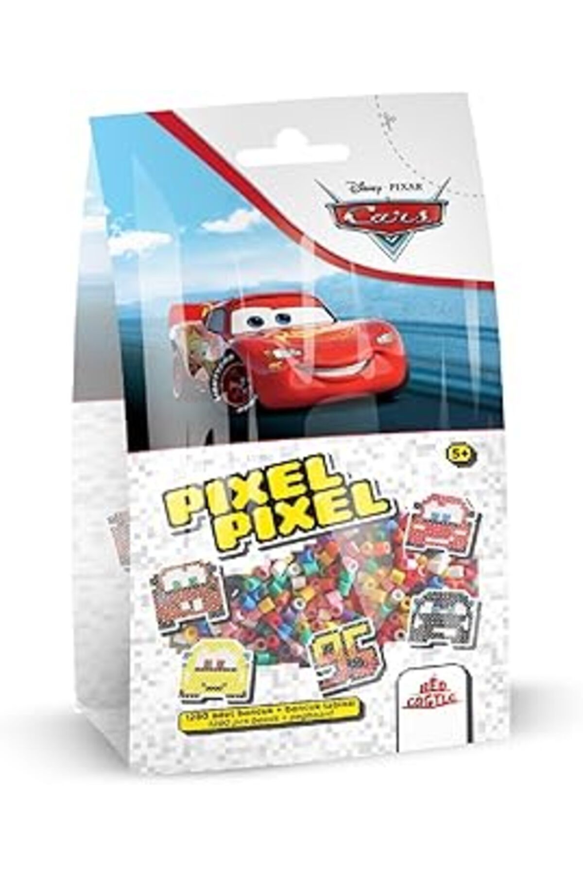 robotrend Red Castle Boncuk Eğitici, Eğlenceli Etkinlik Ve Oyuncak Seti, Cars (1.280 Adet) B16-02