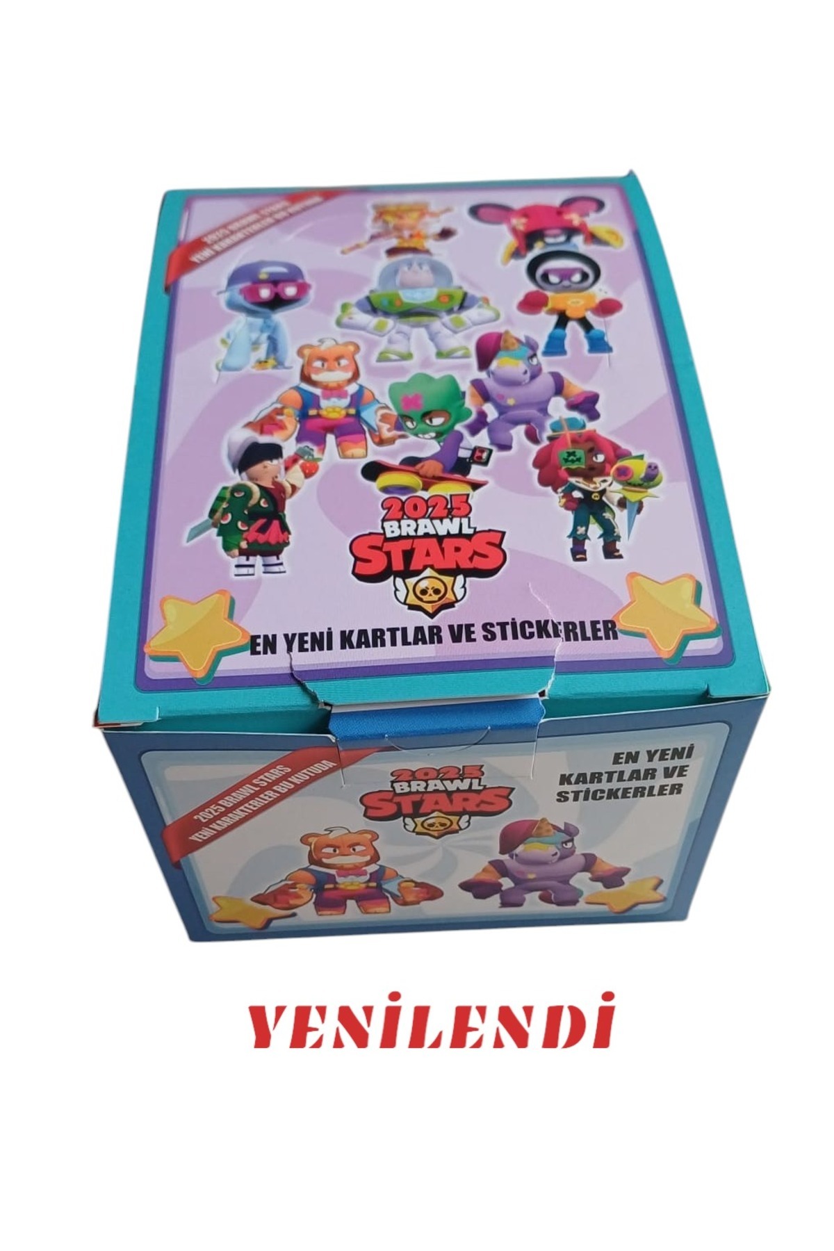 BRAWL STARS 168 Kart Yeni Seri 144 Kart 24 Adet Karakterli Sticker