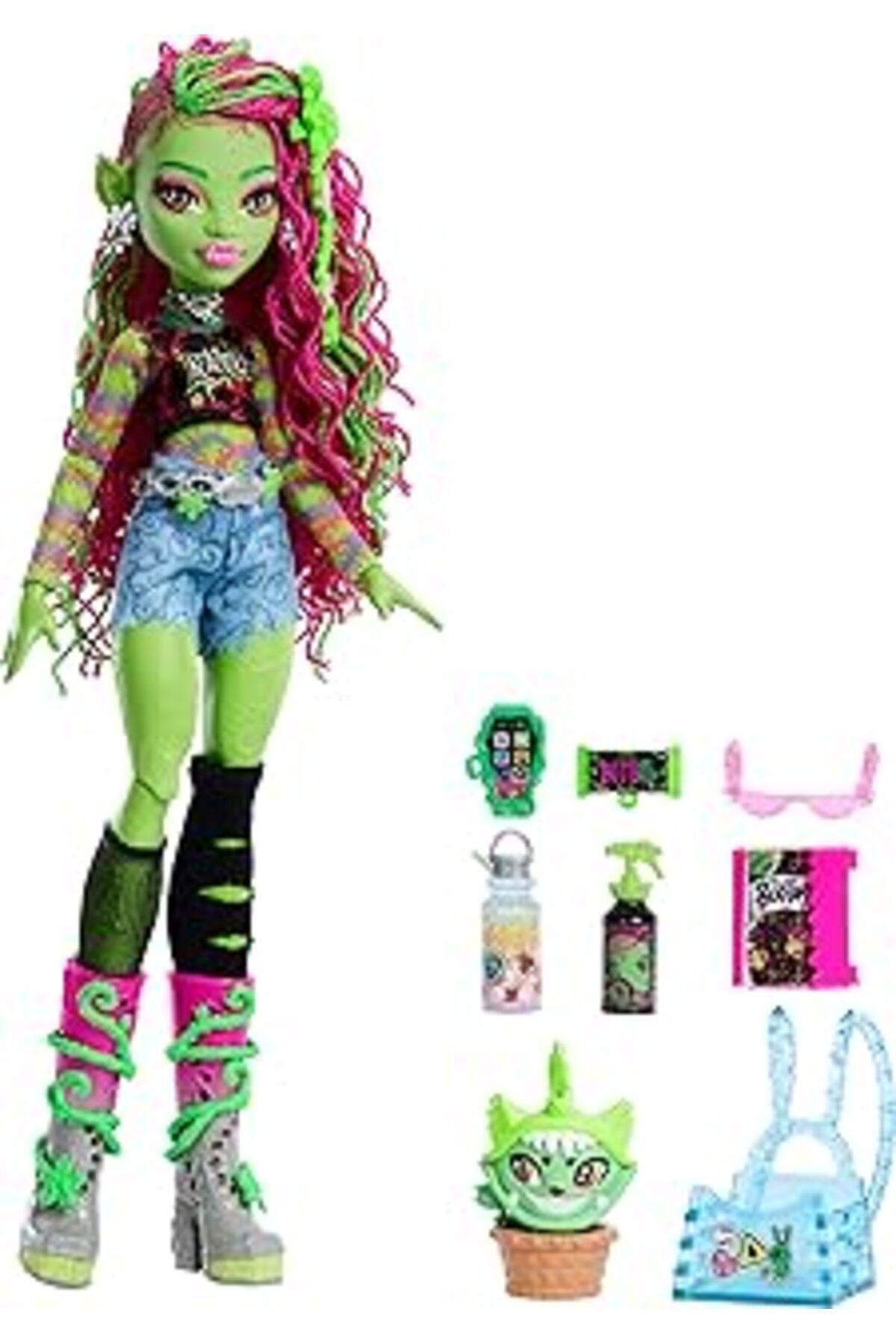 robotrend High Venüs Mcflytrap Bebek, Pet Chewlian Ile Bitki Canavarı Ve Sırt Çantası, Defter, Atıştırmalıkla