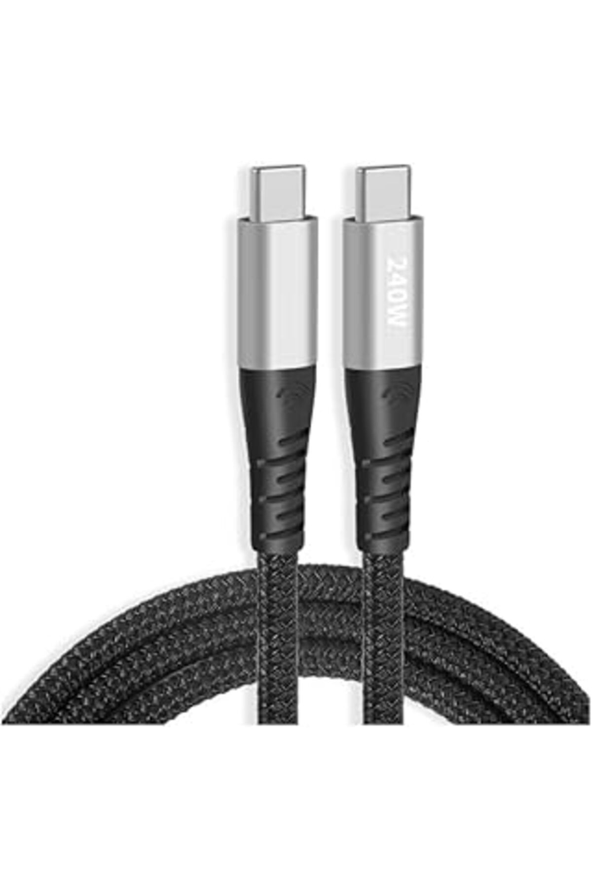 Pazarcan Apera Nr10 Type-C To Type-C Iphone Android Uyumlu 240W Pd Hızlı Şarj Örgü Kablo