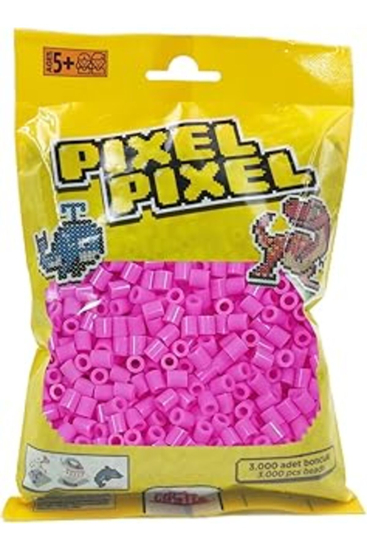 Hepta Collection Red Castle 3000 Adet Midi Boncuk Açık Pembe- Ppb-3000-21