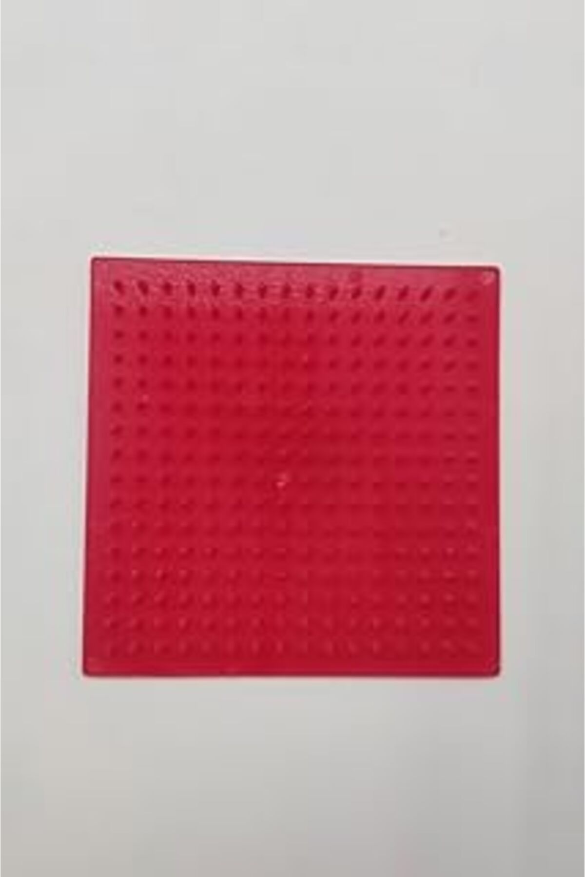 Mu Art Red Castle Boncuk Tablası-Kırmızı Tabla-16 Lık