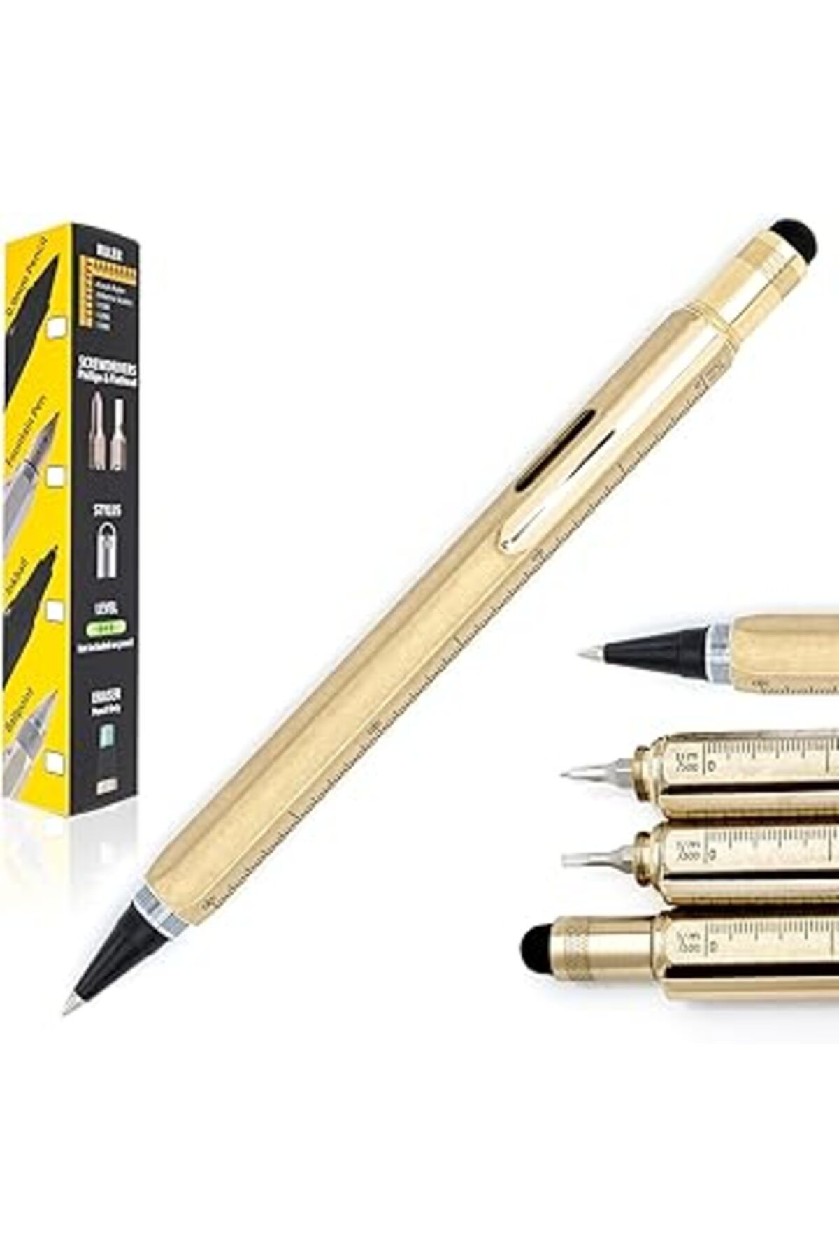 Mu Art Monteverde Tool Pen Serisi Mv35482 Rb Multifunction Gold Roller Kalem