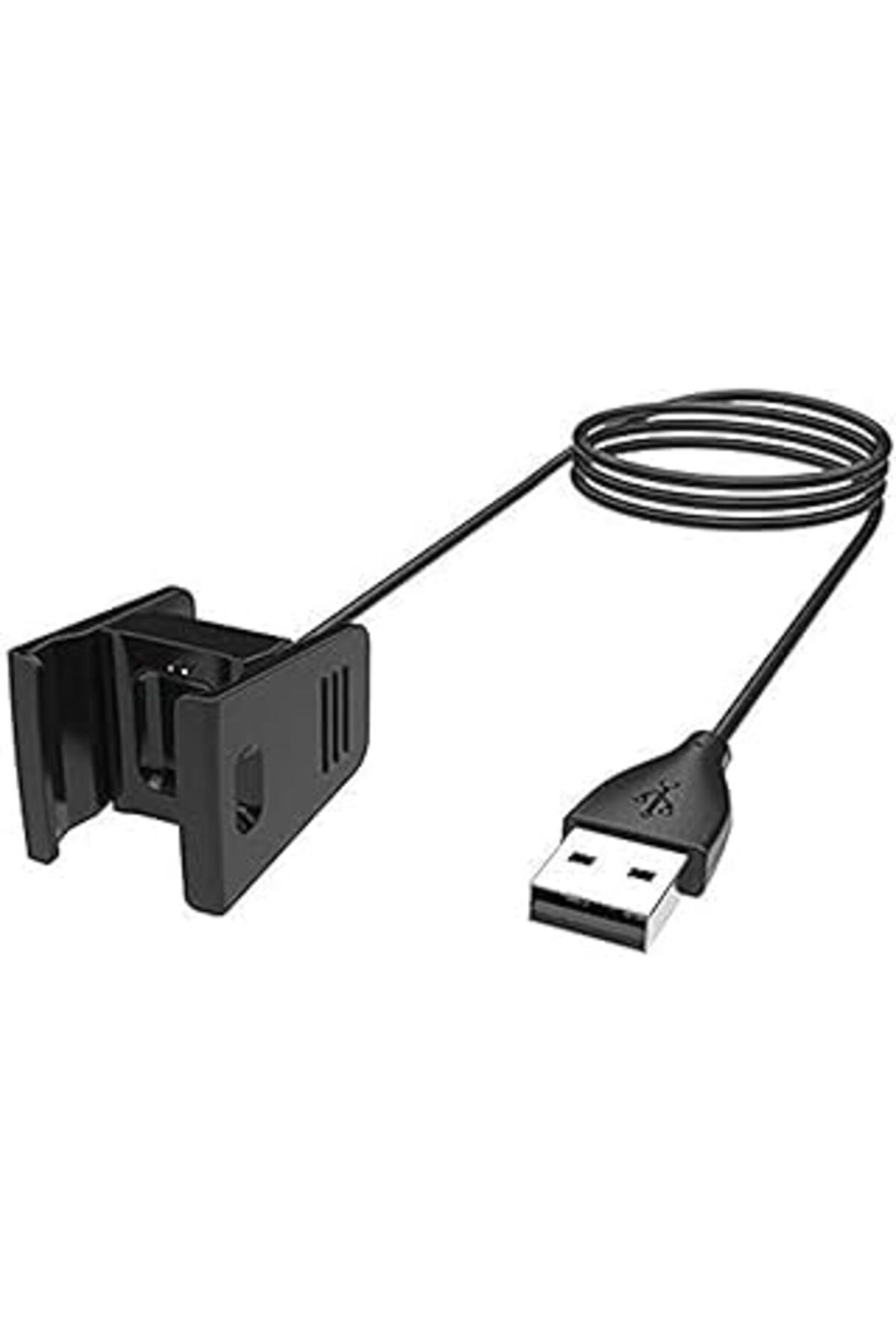 Mu Art Ahşap Şarj Cihazı Şarj Kablosu Şarj Cihazı Usb Şarj Aleti Fitbit Charge 2 Ile Uyumlu