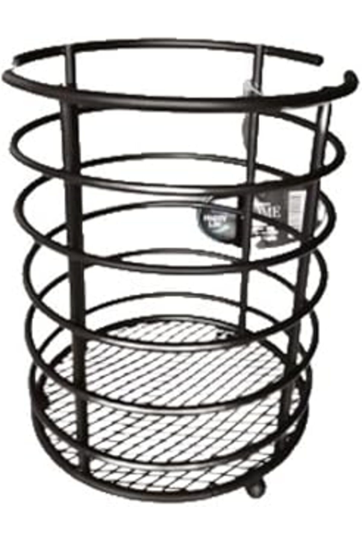 Hepta Collection Evefix Siyah Metal Yuvarlak Kaşıklık