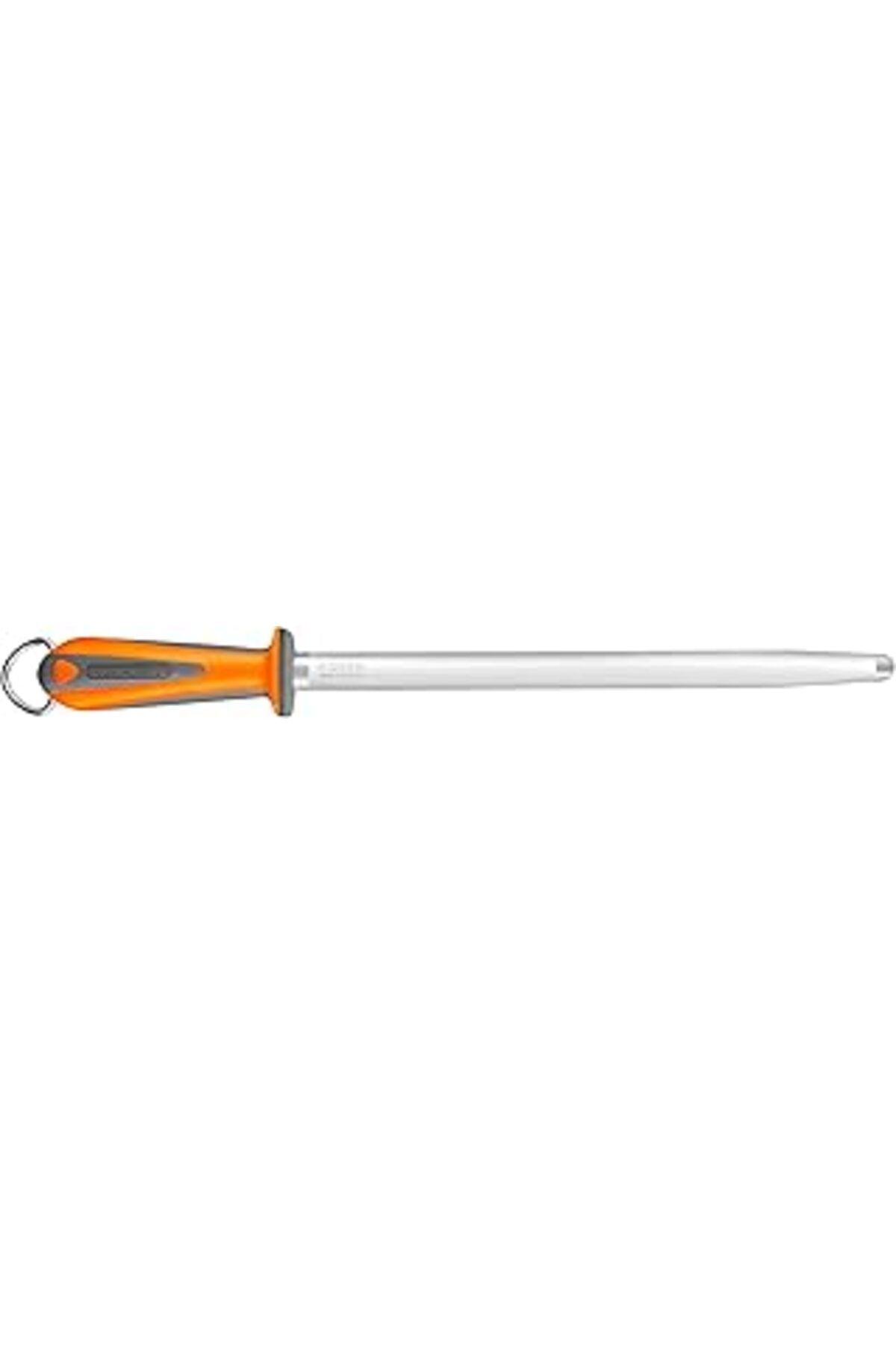 Hepta Collection Fischer Masat Çelik Oval30 Cm, Turuncu Saplı