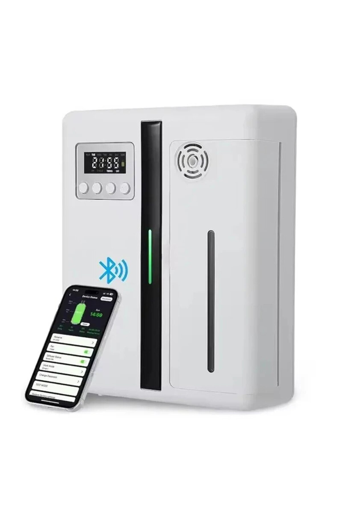 Choice-UK white 160ml Waterless Scent Diffuser Bluetooth Wall-Mounted Fragrance Machine Smart Scent Diffuse 1