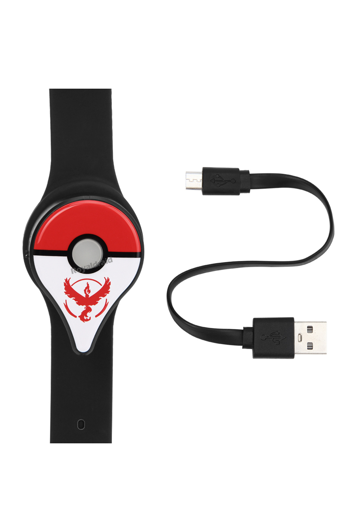 Choice-Red Bird NEW Auto Catch Powermon Go Plus For Go Plus Smart Wristband Bluetooth-Compatible Rechargeab 1