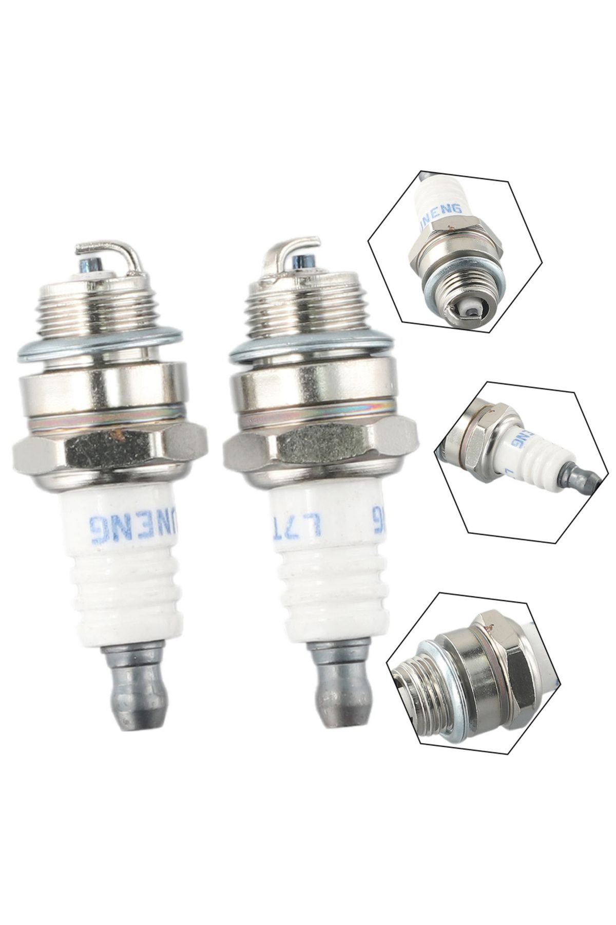 Choice-2 pcs Sparkle Plug Universal CJ8 Torch L6RTC L7RTC L8RTC L8RTF Engines Small Standard Generators ... 5