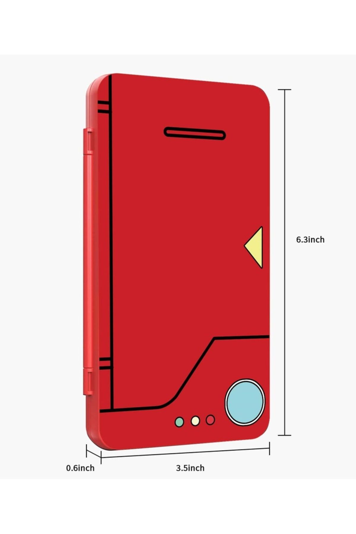 Choice-1 Suitable for Switch game card magnetic absorption cassette reader 24 in 1 red 3