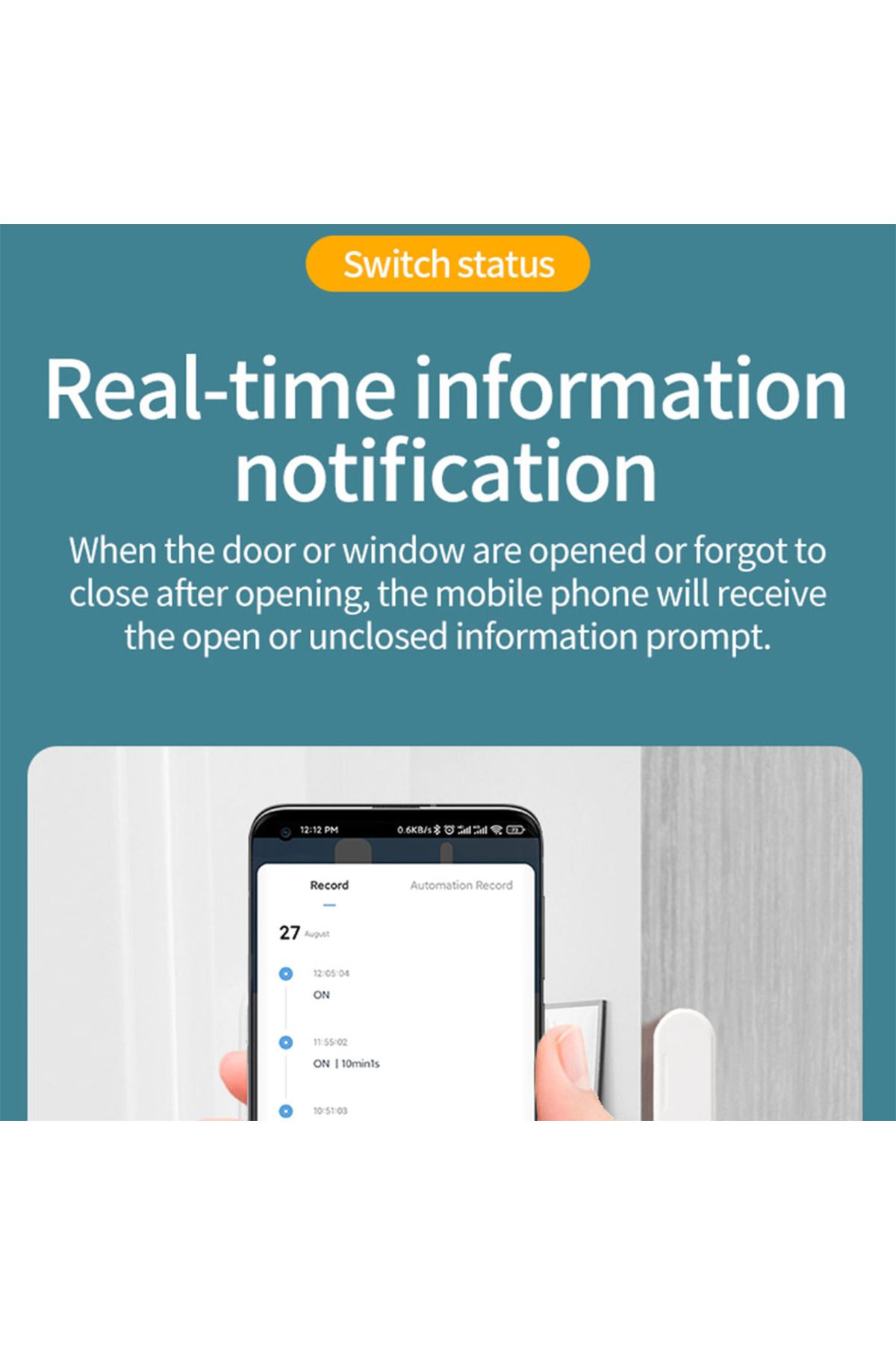 Choice-مستشعر اتصال الباب والنافذة الذكي Zigbee كاشفات لاسلكية تفتح/تغلق تدعم Zigbee2mqtt Home As... 6