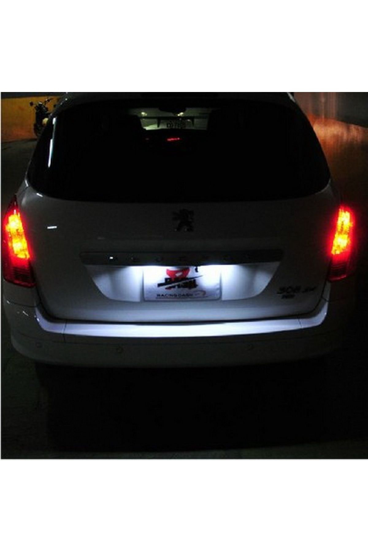 Choice-6000k White Angrong 2x Led Licence Number Plate Light Canbus For Citron Berlingo C2 C3 C4 C5 C6 C8 D 6