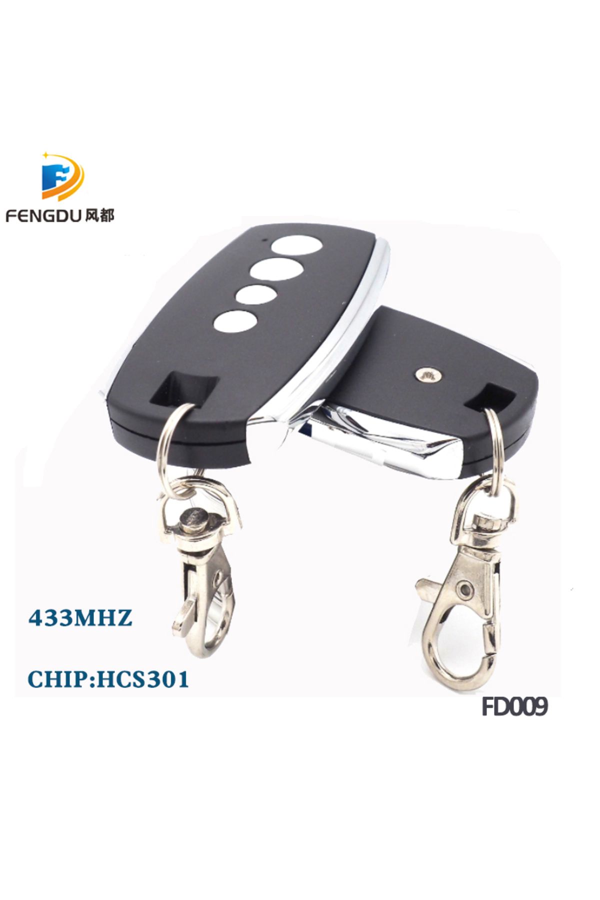 Choice-10PCS 10pcs/lots Remote Control For Gate 433mhz Rolling code Hopping code hcs301 Garage Door Command 3