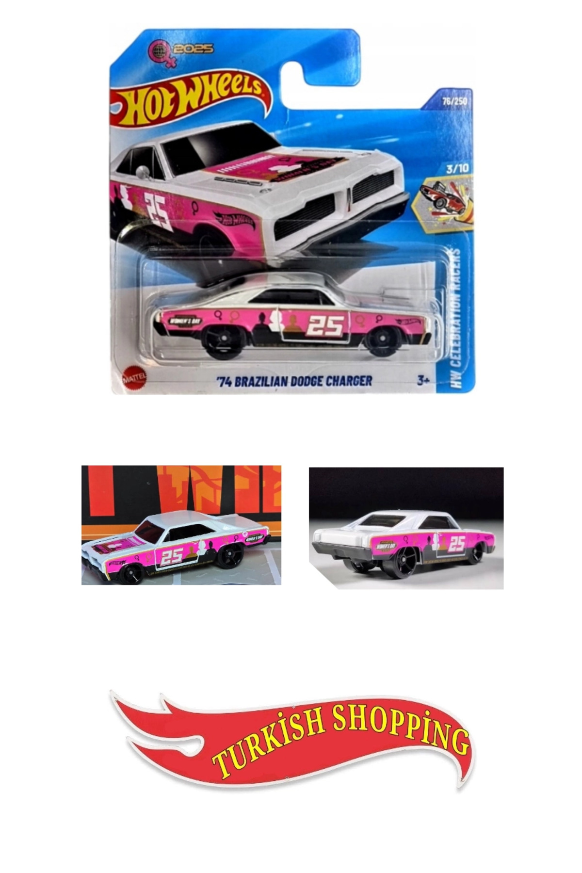 HOT WHEELS 2025 Case 74 Brazilian Dodge Charger - Fiyatı, Yorumları