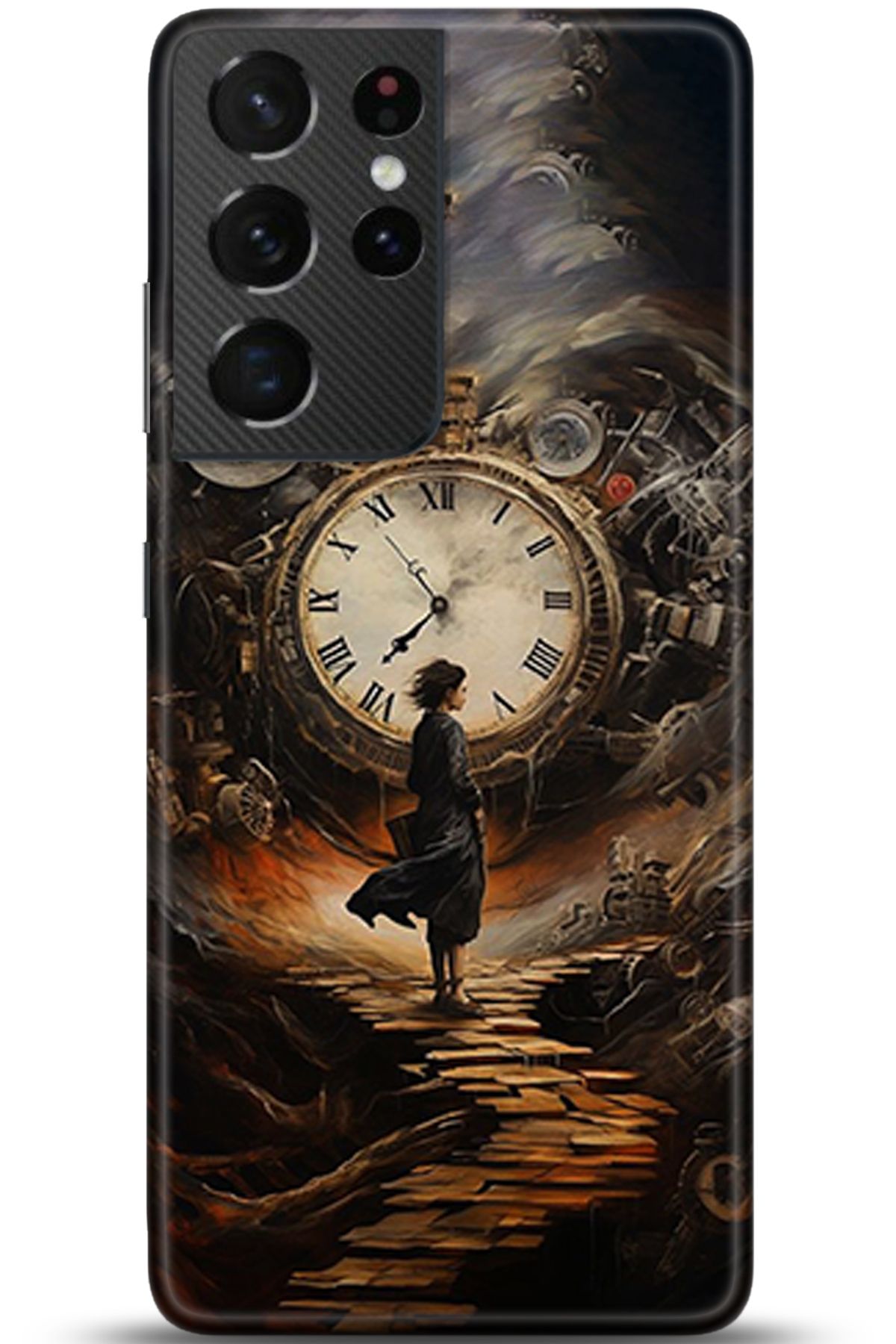 adveksiyon Samsung Galaxy S21 Ultra Kılıf HD Baskılı Kılıf - Pamper Yourself 5252
