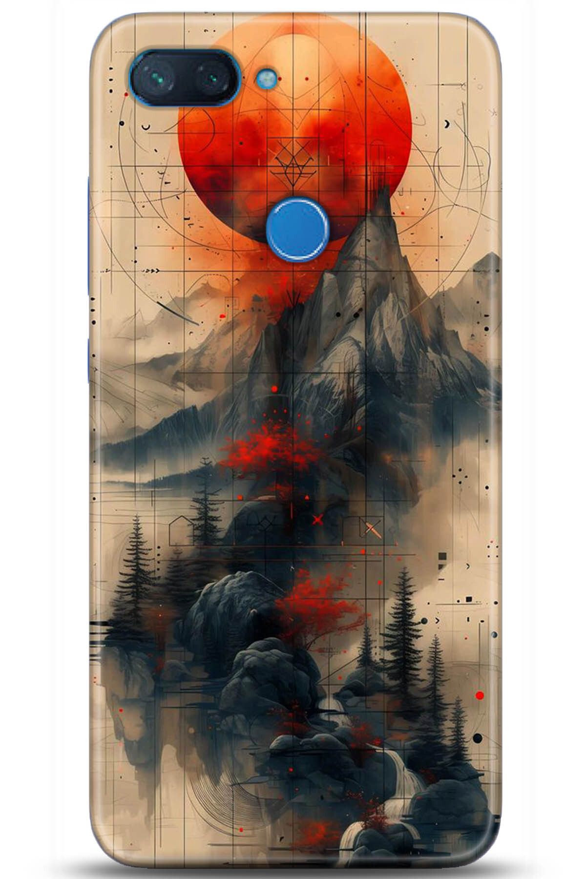 adveksiyon Xiaomi Mi 8 Lite Kılıf HD Baskılı Kılıf - Pamper Yourself 5244