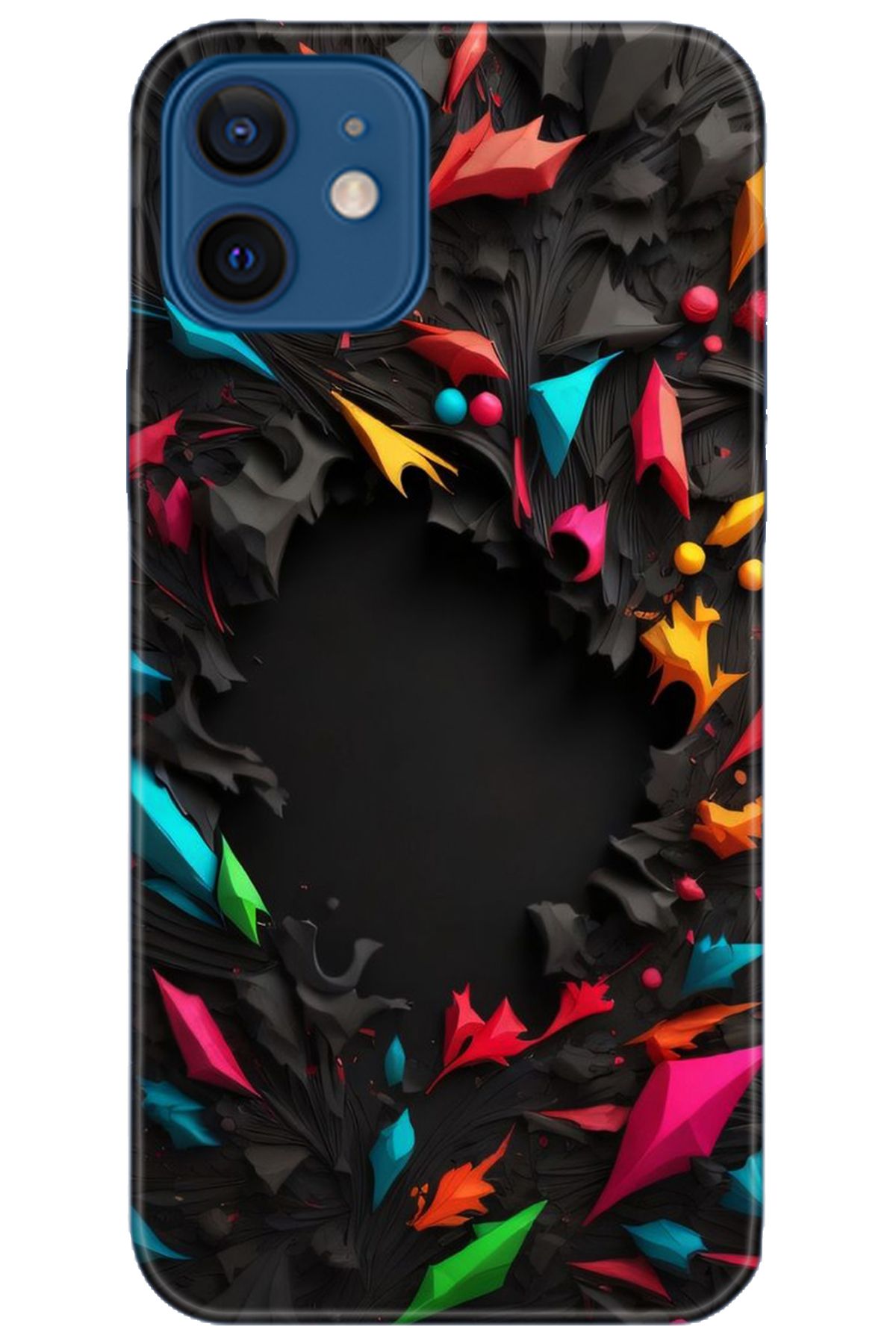 adveksiyon Apple iPhone 12 Kılıf HD Baskılı Kılıf - Pamper Yourself 5253