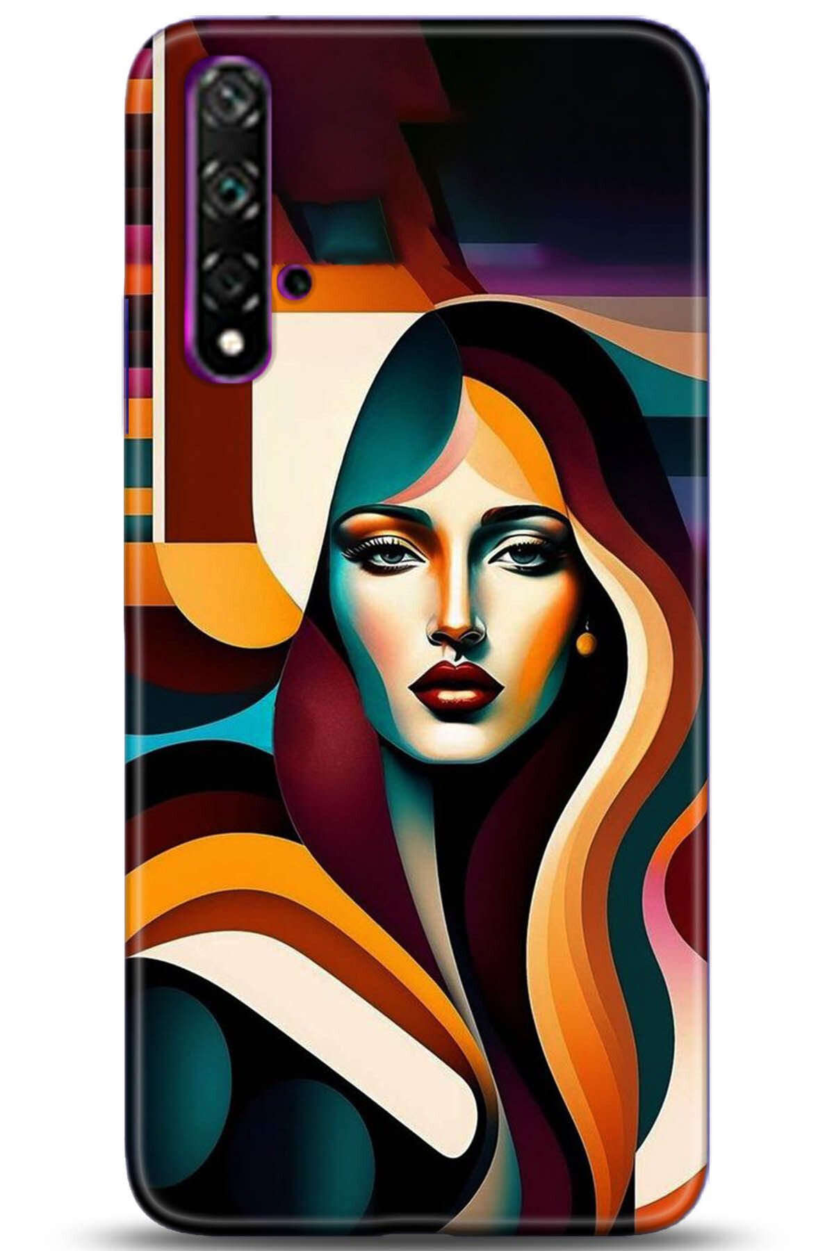 adveksiyon Huawei Nova 5T Kılıf HD Baskılı Kılıf - Pamper Yourself 5245