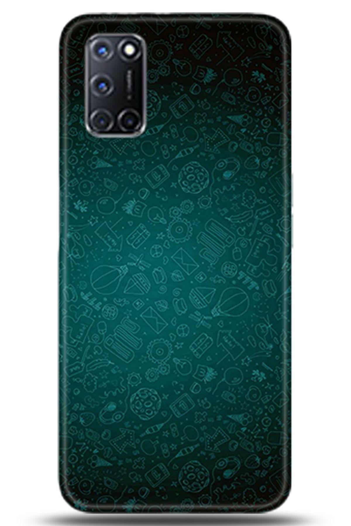 adveksiyon Oppo A72 Kılıf HD Baskılı Kılıf - Pamper Yourself 5255