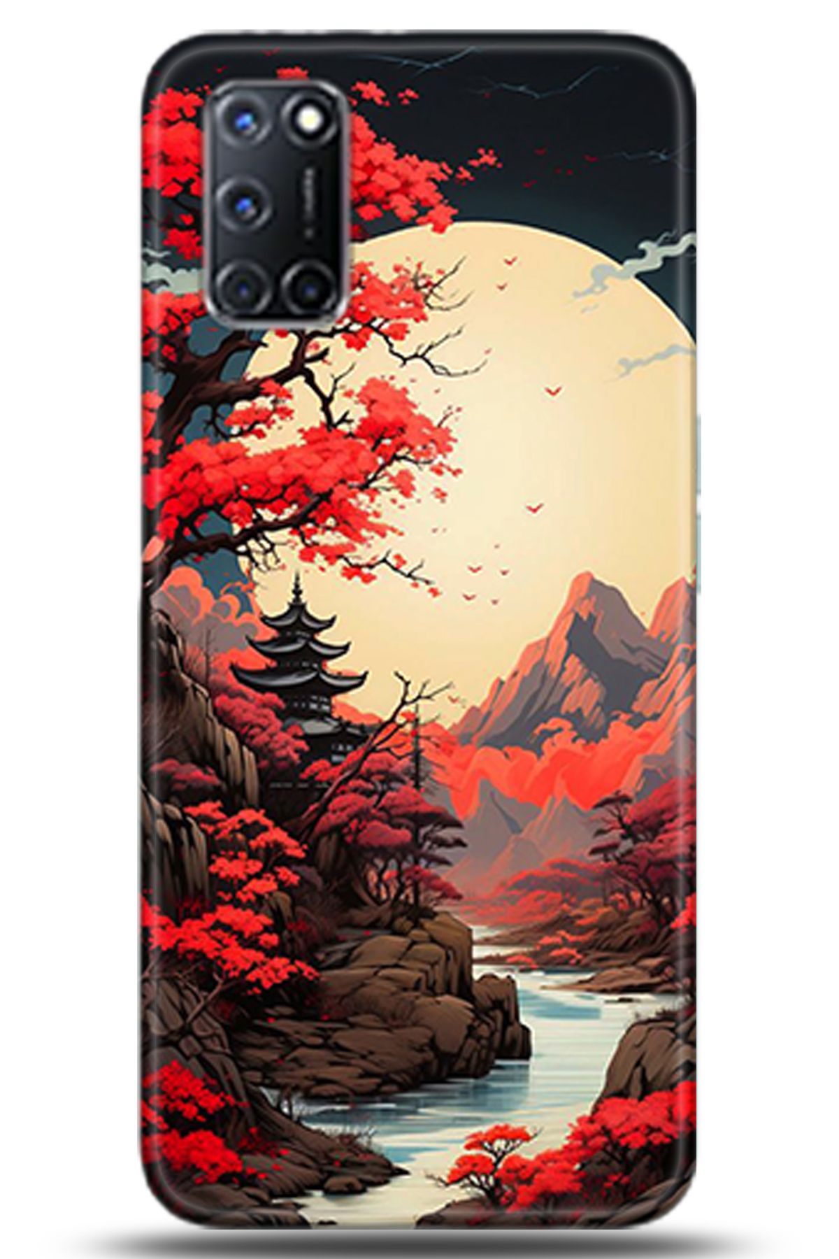 adveksiyon Oppo A52 Kılıf HD Baskılı Kılıf - Pamper Yourself 5242