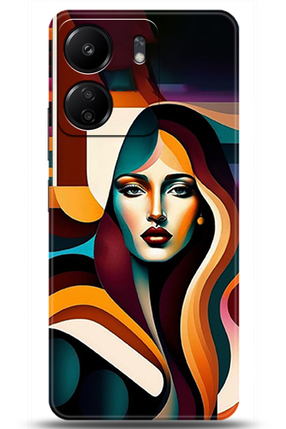 adveksiyon Xiaomi Redmi 13C Kılıf HD Baskılı Kılıf - Pamper Yourself 5245