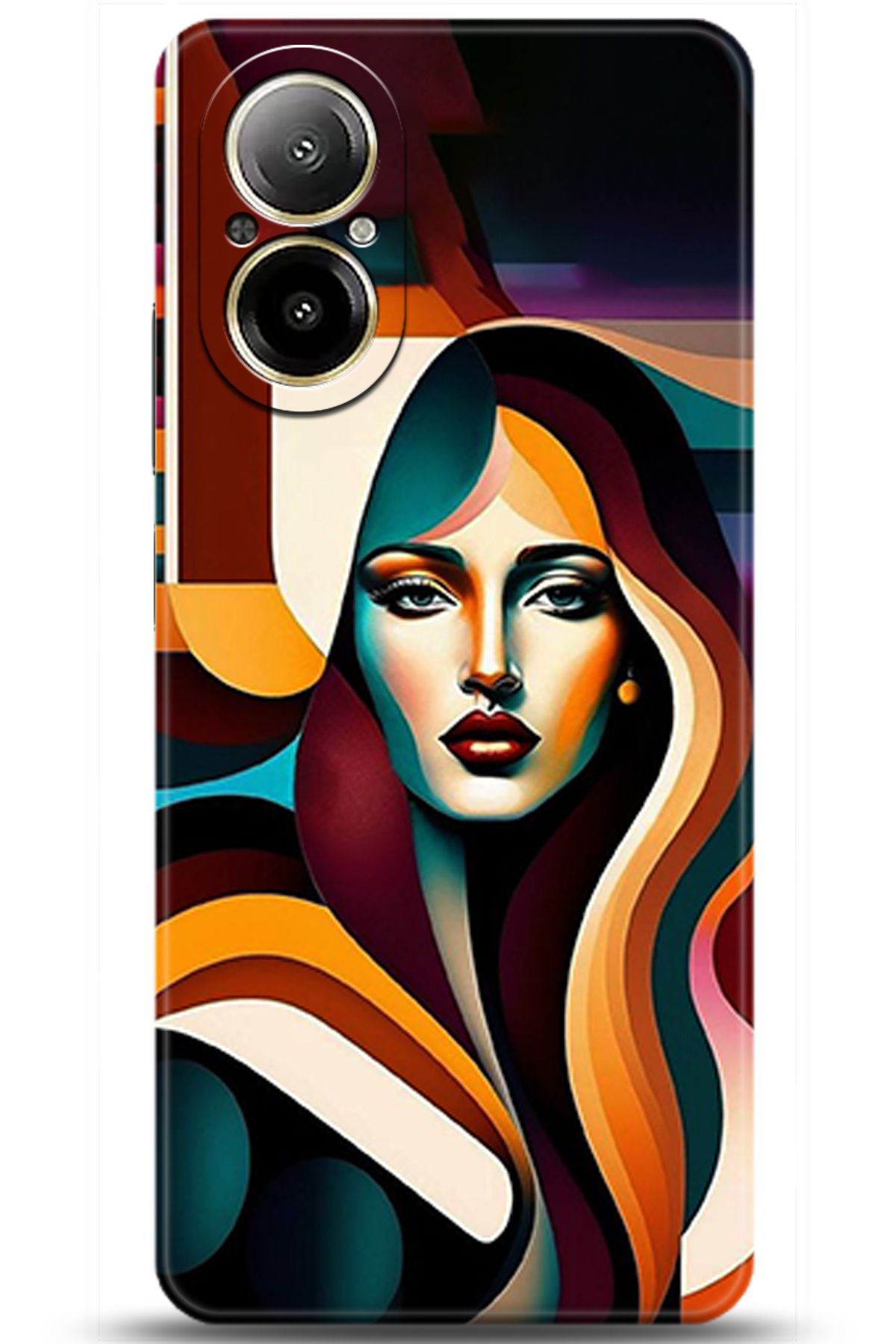 realme 12 Lite Kılıf HD Baskılı Kılıf - Pamper Yourself 5245